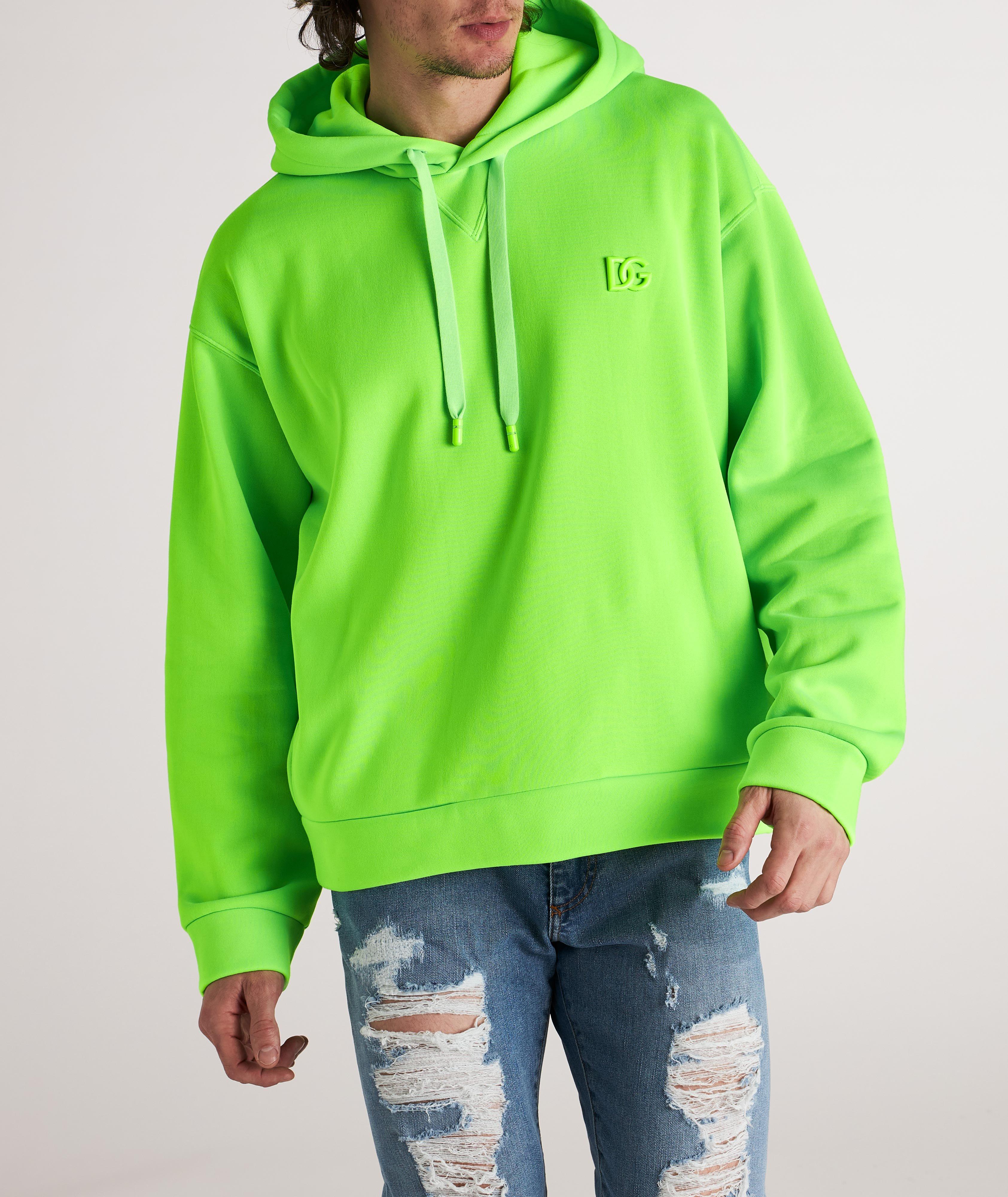 Pull à capuchon avec logo métallisé image 2