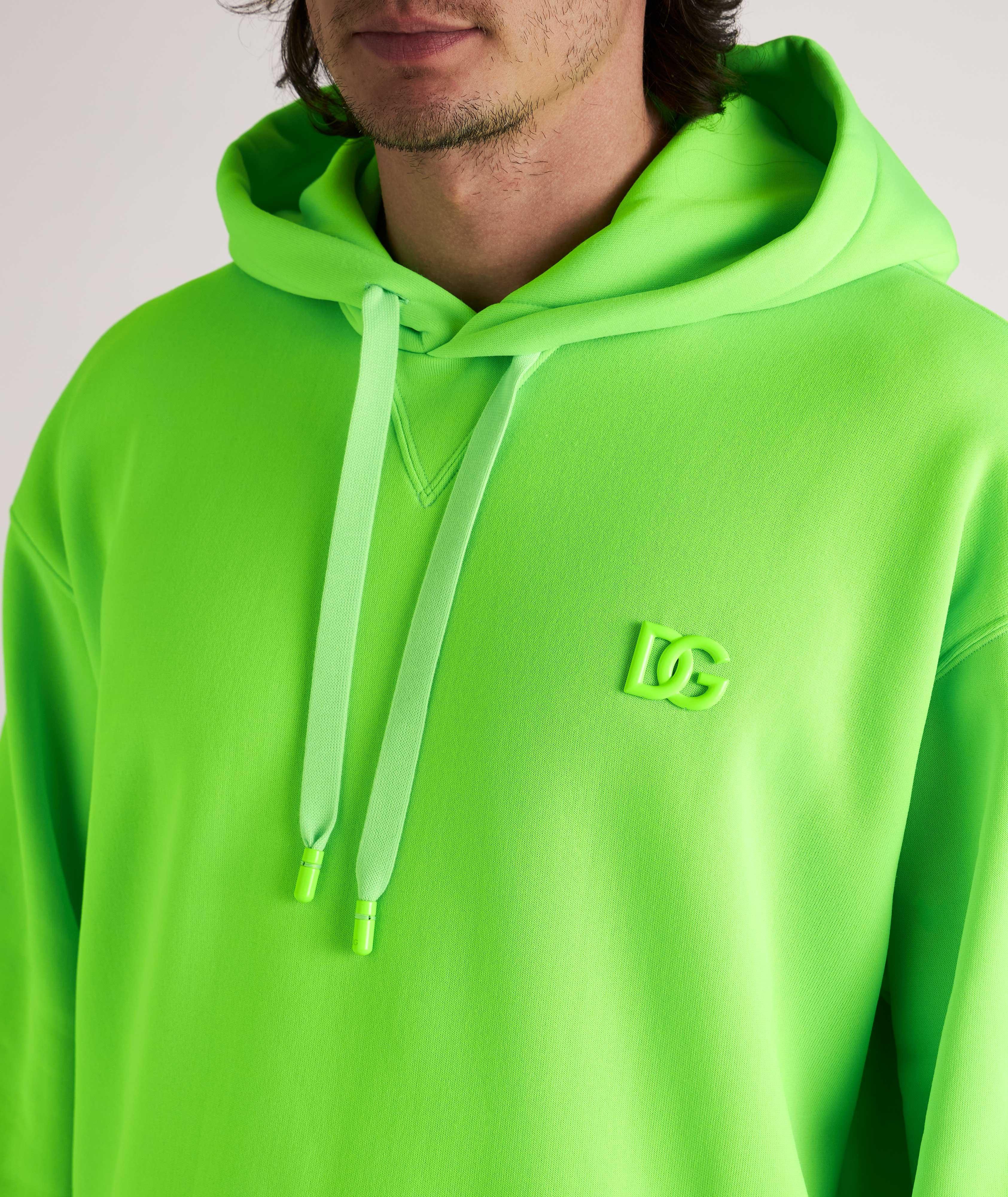 Pull à capuchon avec logo métallisé image 4