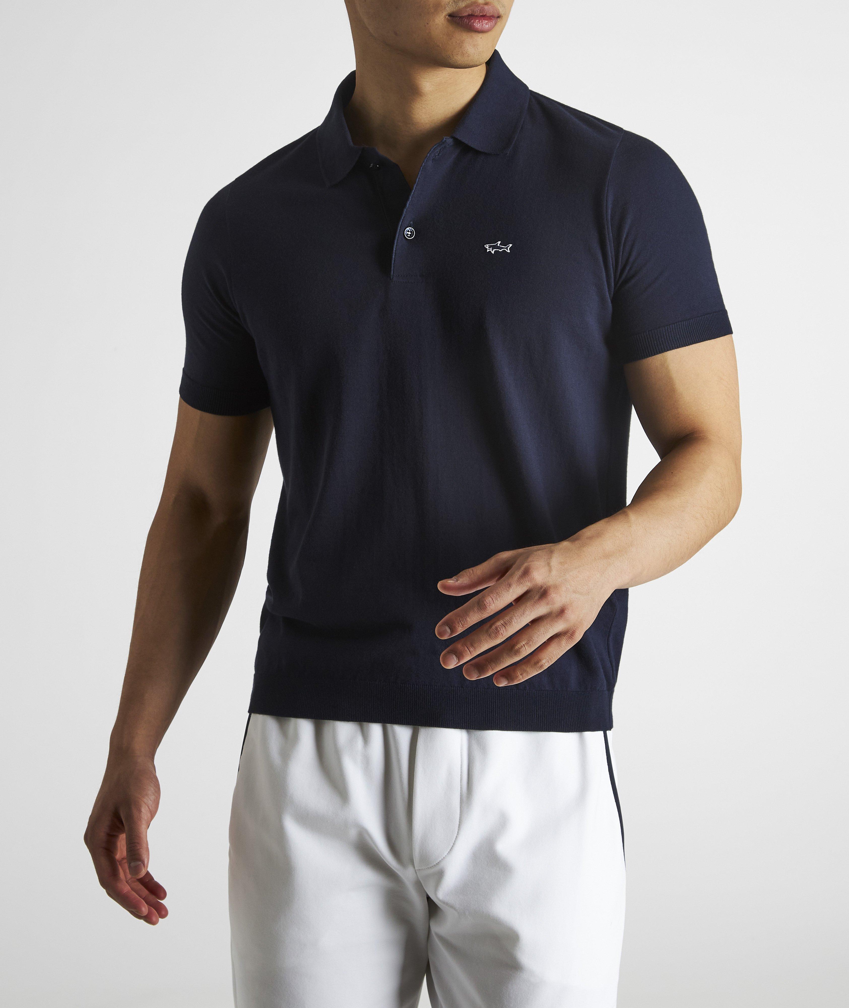 Fresco Cotton Knit Logo Polo image 1
