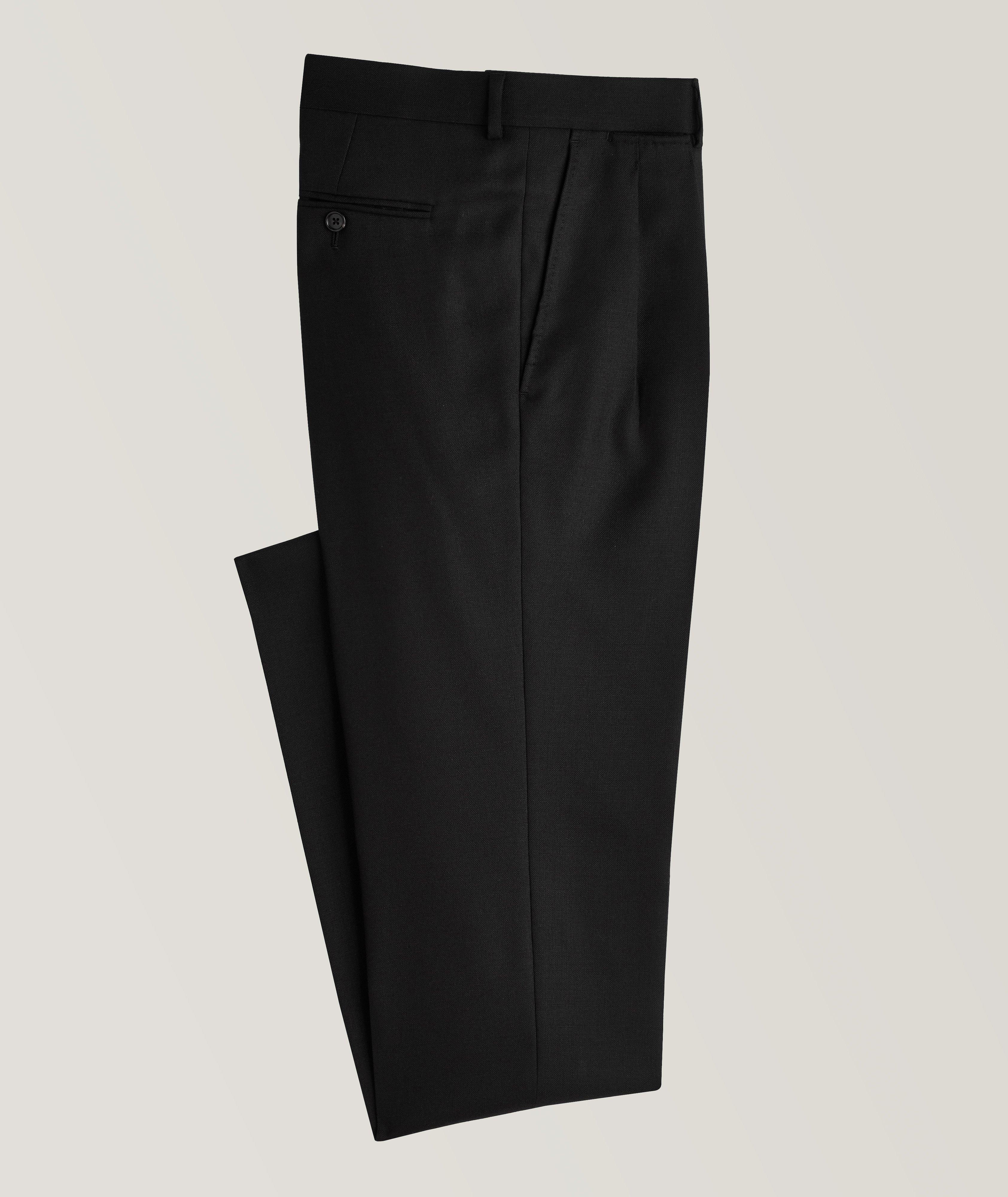 Slim-Fit Mohair And Viscose Dress Pants