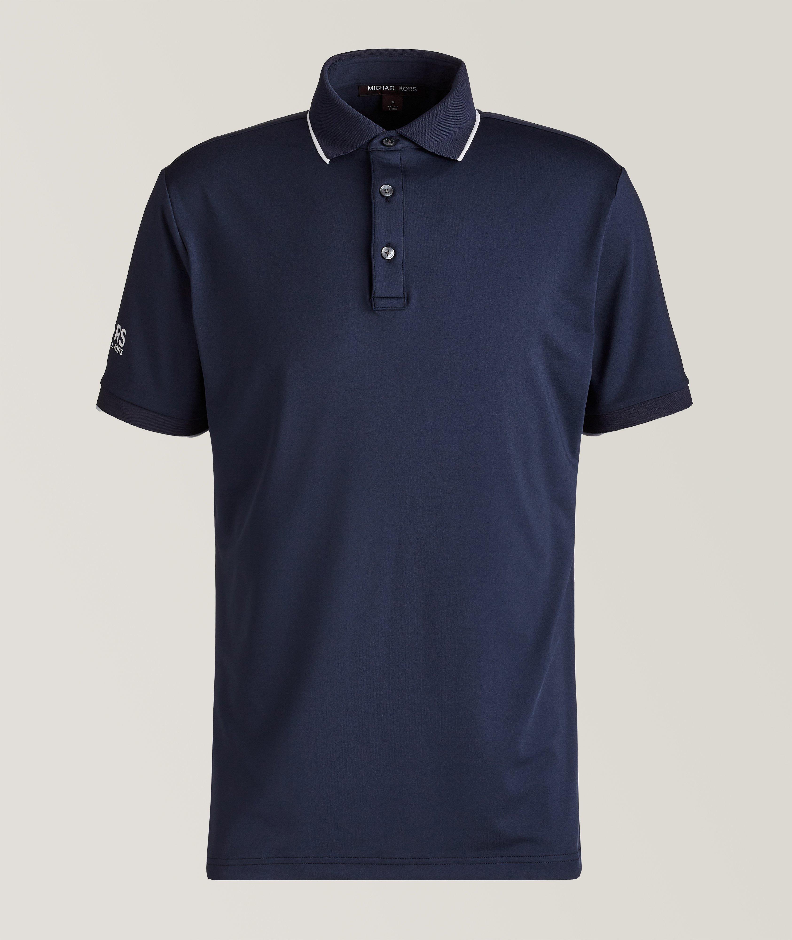 Jersey Stretch-Cotton Golf Polo image 0