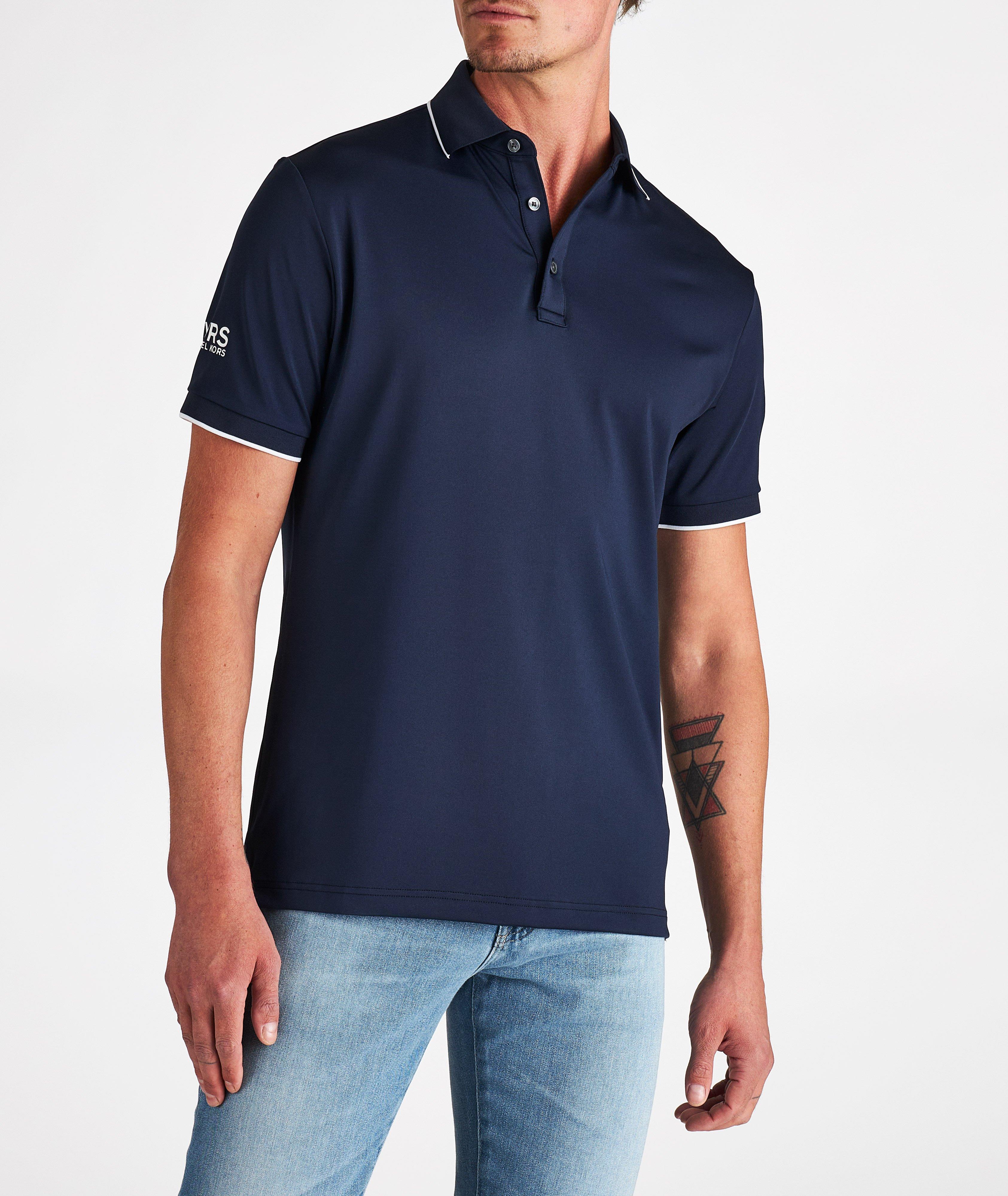 Jersey Stretch-Cotton Golf Polo image 1