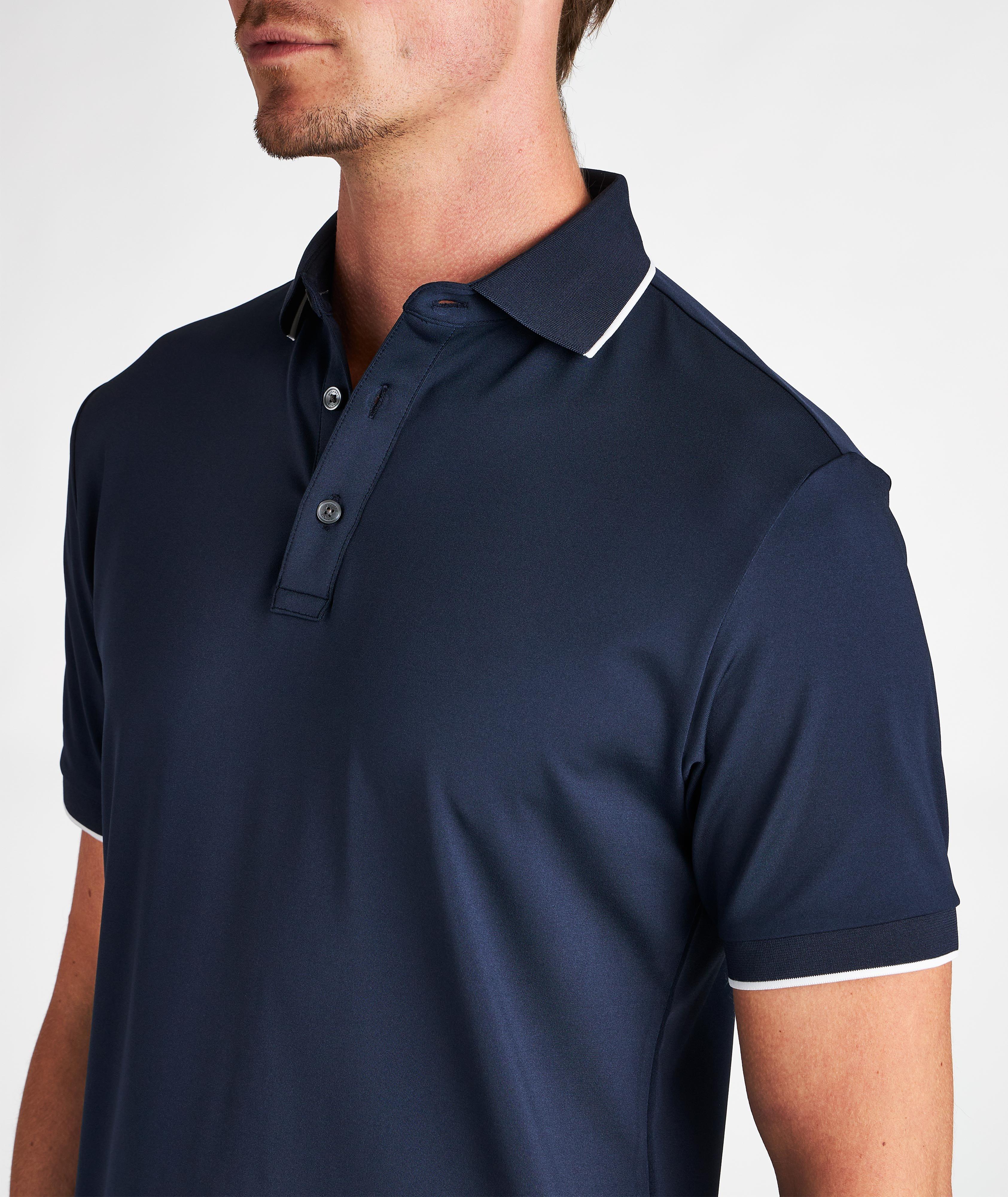 Jersey Stretch-Cotton Golf Polo image 3