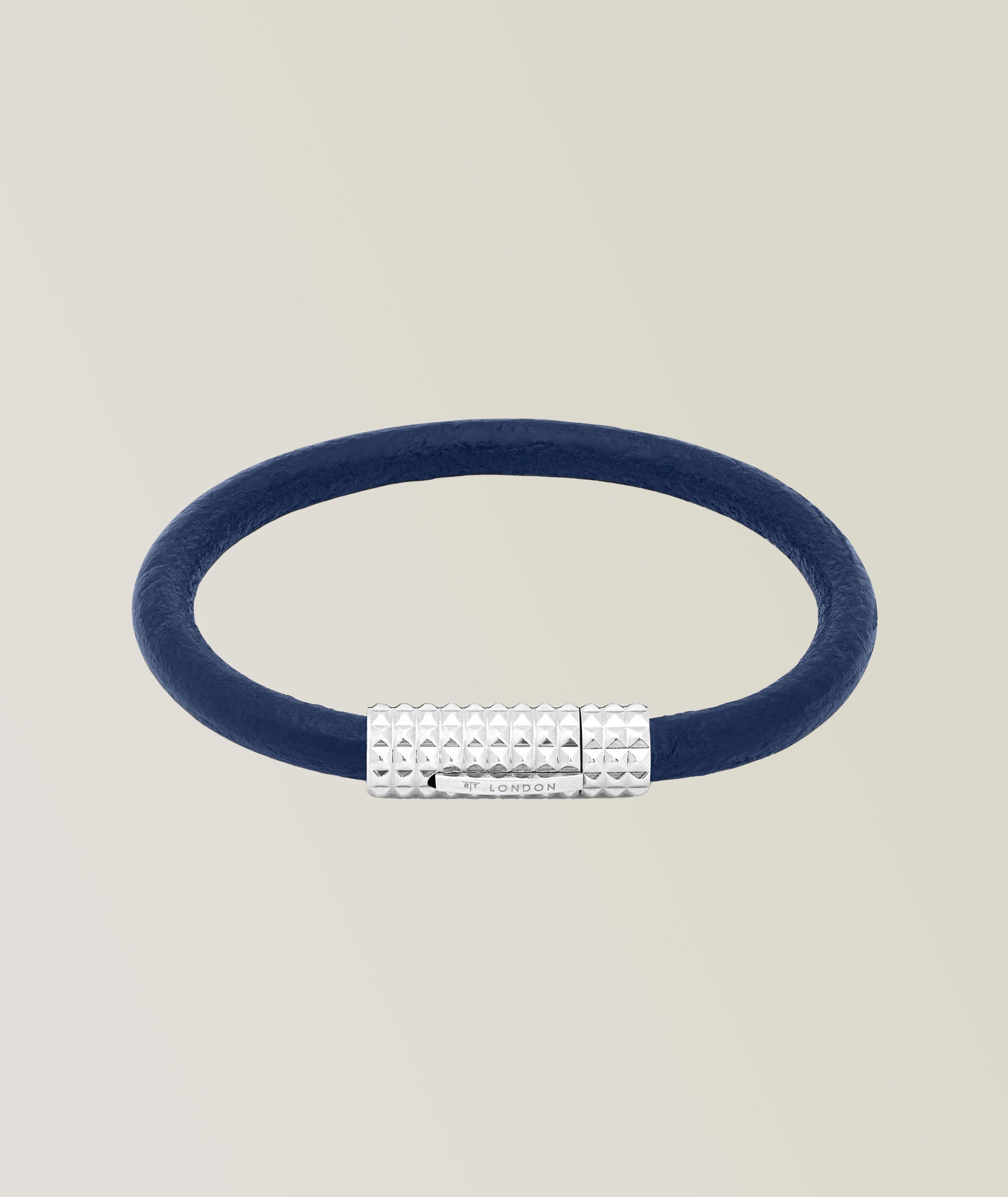 Diamond Giza Leather Bracelet