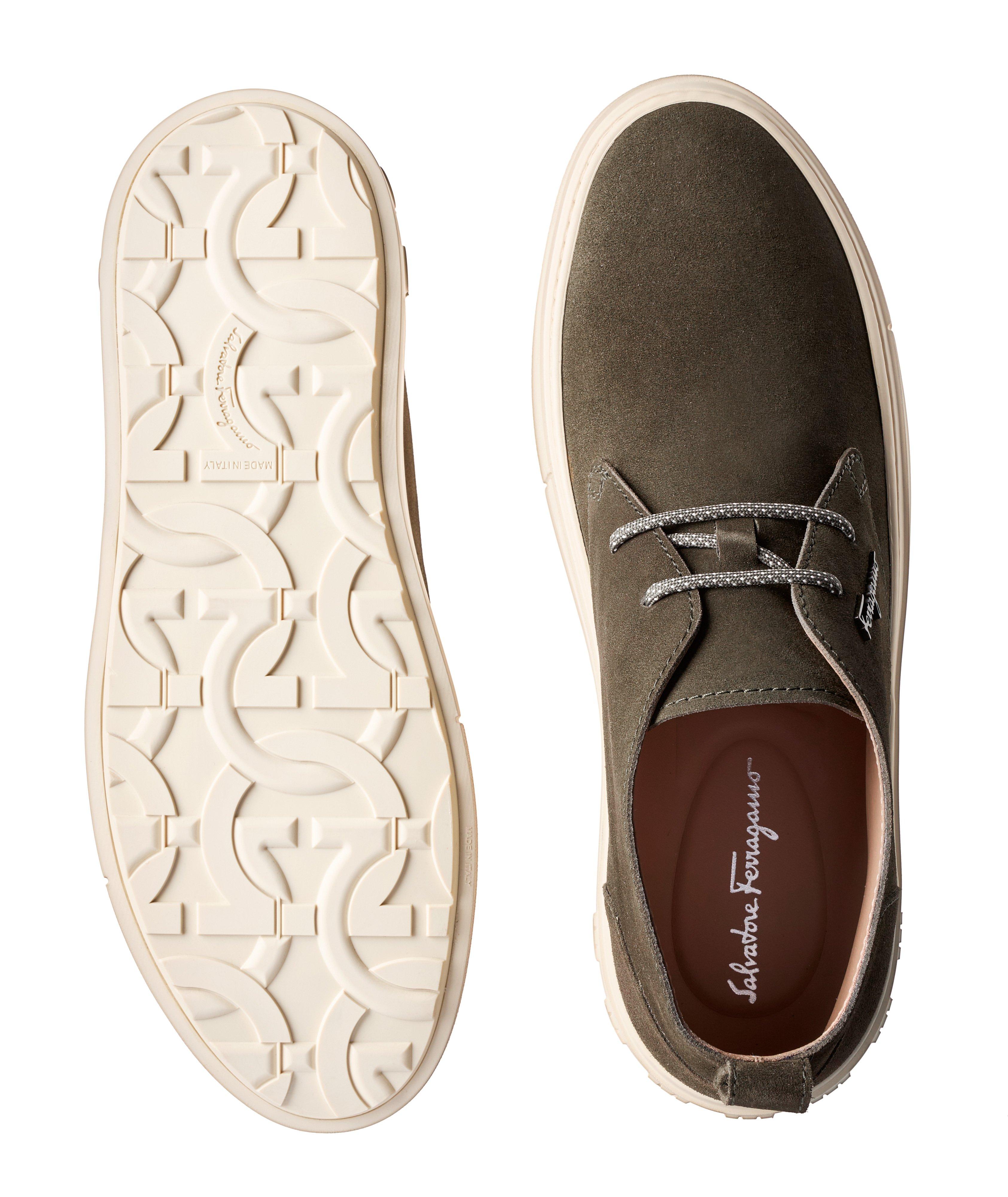 Ferragamo Montgomery Suede Desert Boot | Boots | Final Cut