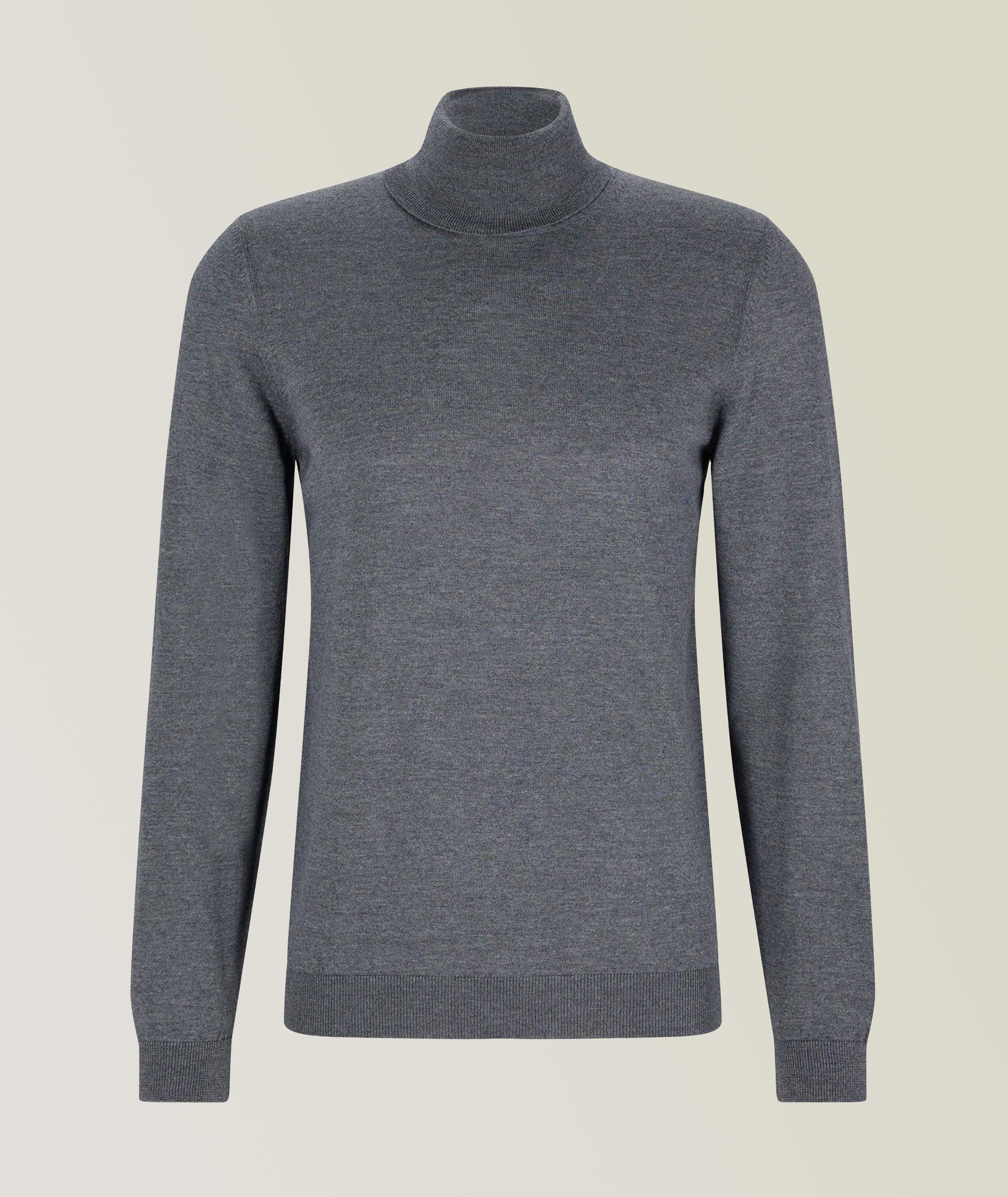 Slim-Fit Virgin Wool Rollneck Sweater