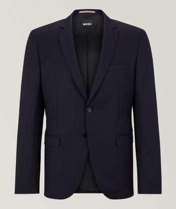 BOSS Single Breasted Virgin Wool Serge Sport Jacket Sport