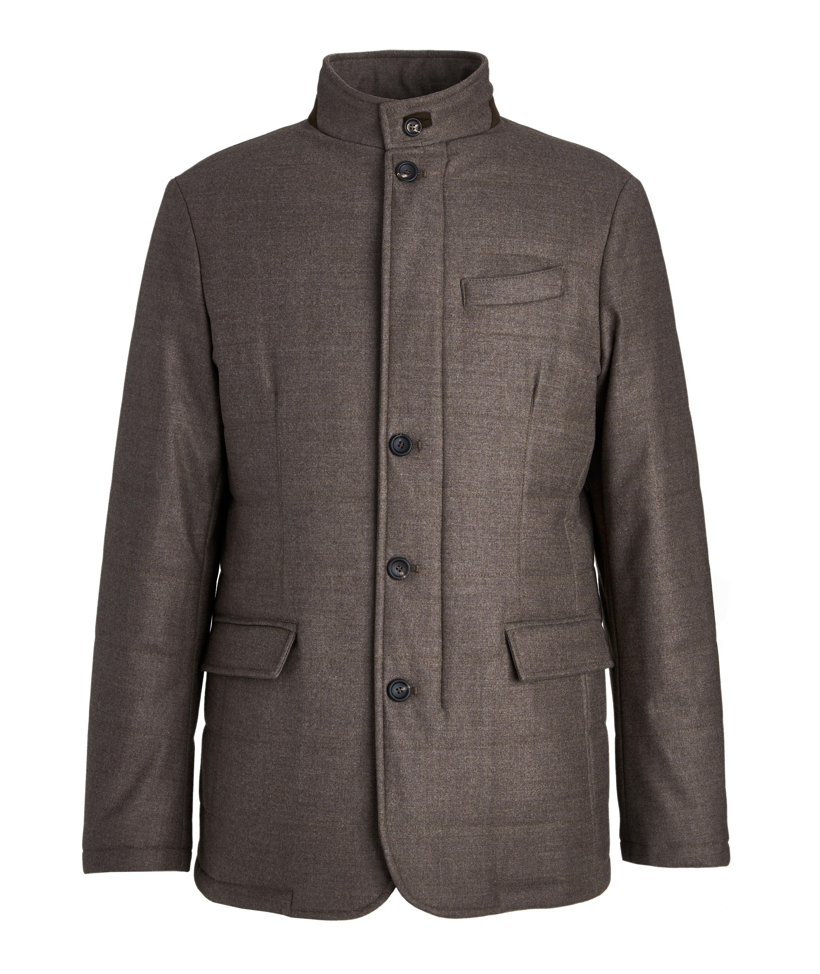 Harold Firenze Wool Blend Quilted Jacket | Coats | Final Cut