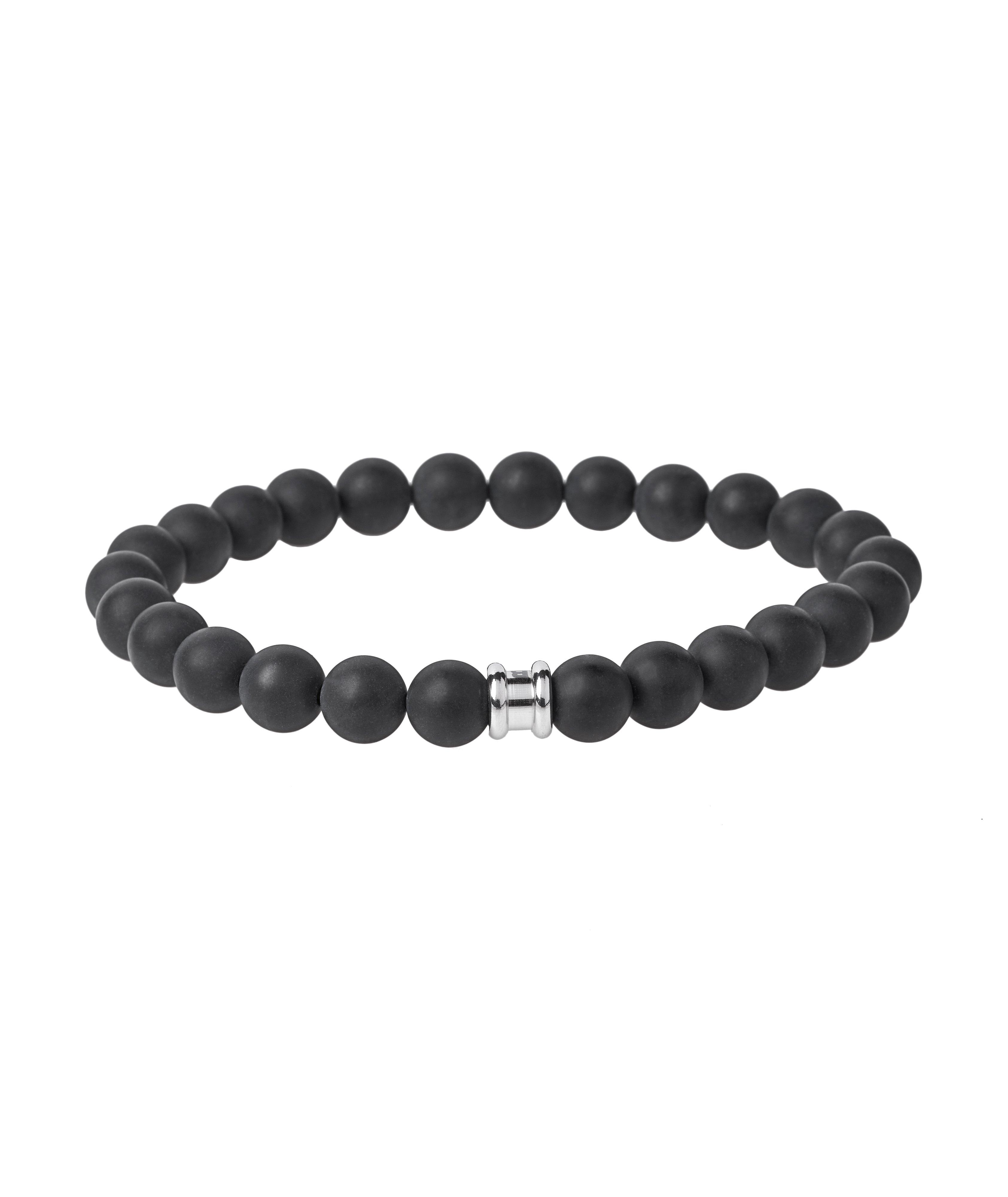 Stretchy Stone Bead Bracelet image 0
