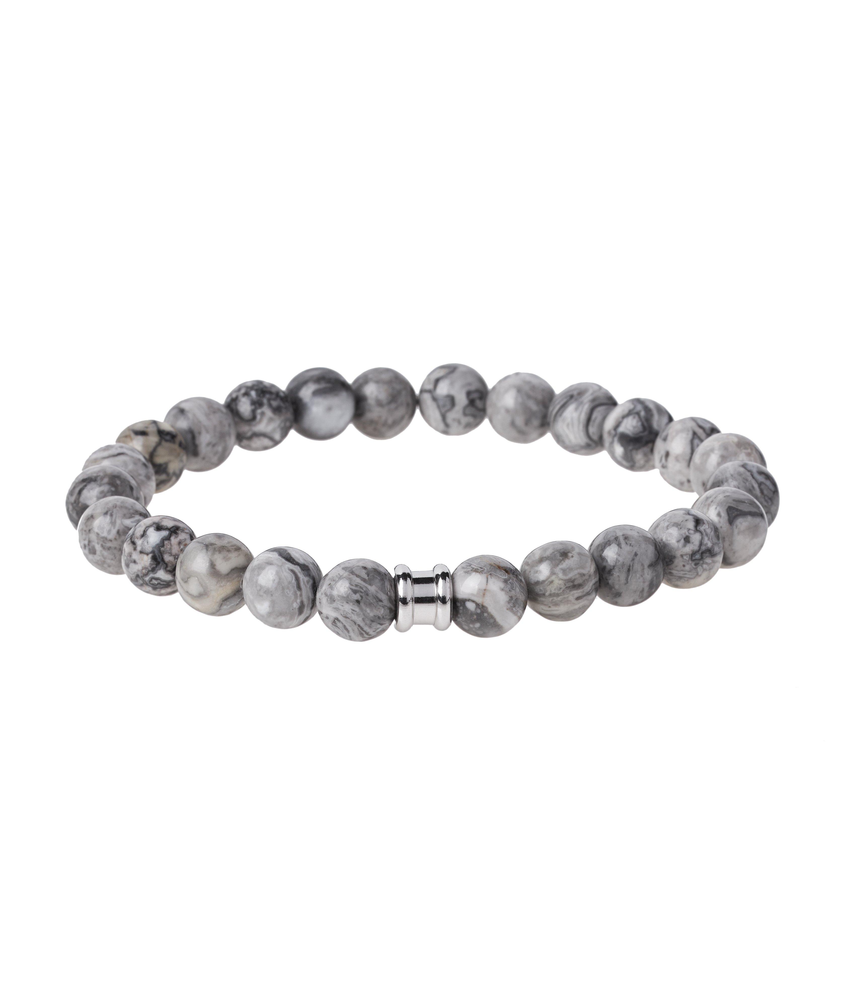 Stretchy Stone Bead Bracelet image 0