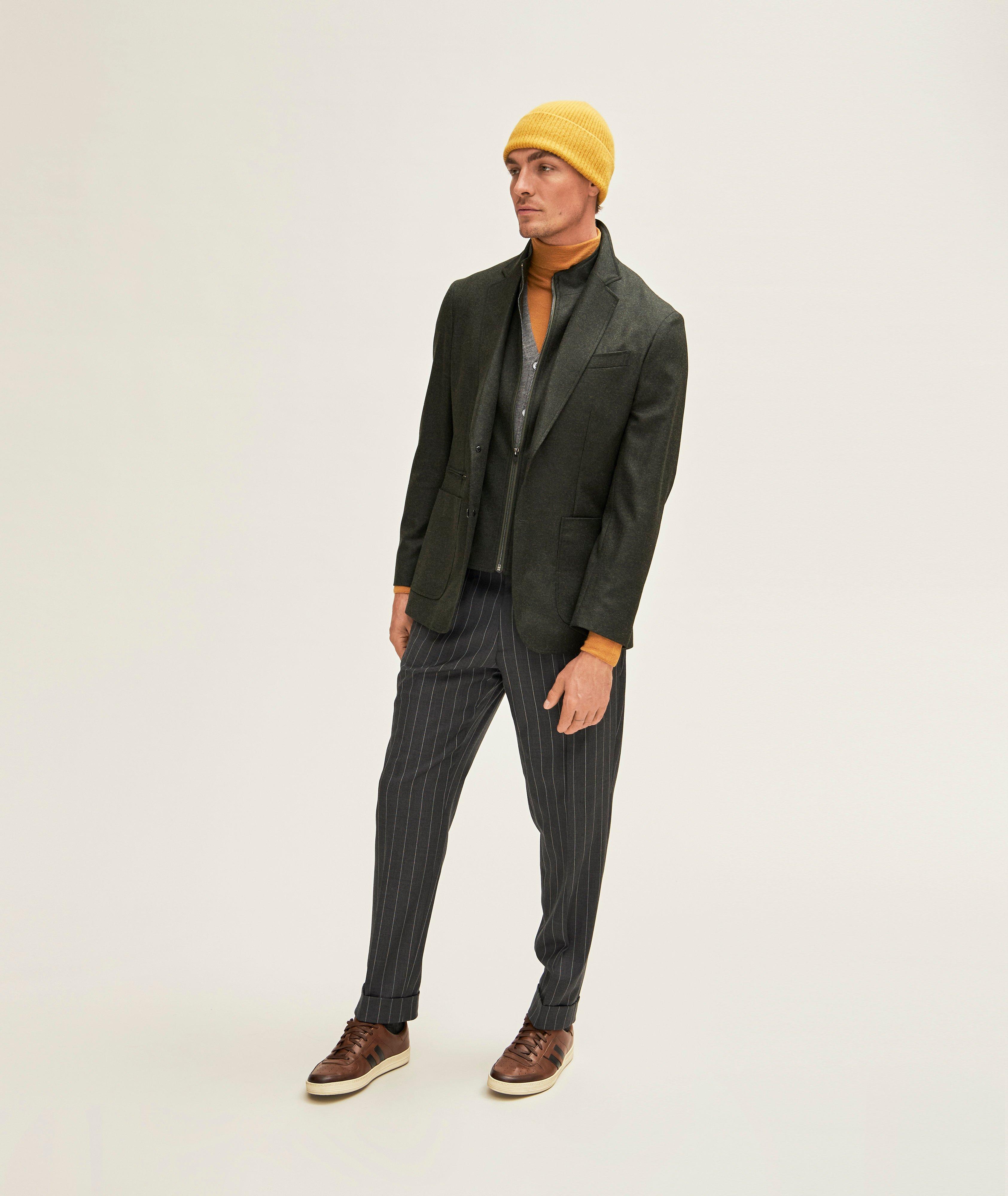 Débardeur en tricot de laine et de soie image 1