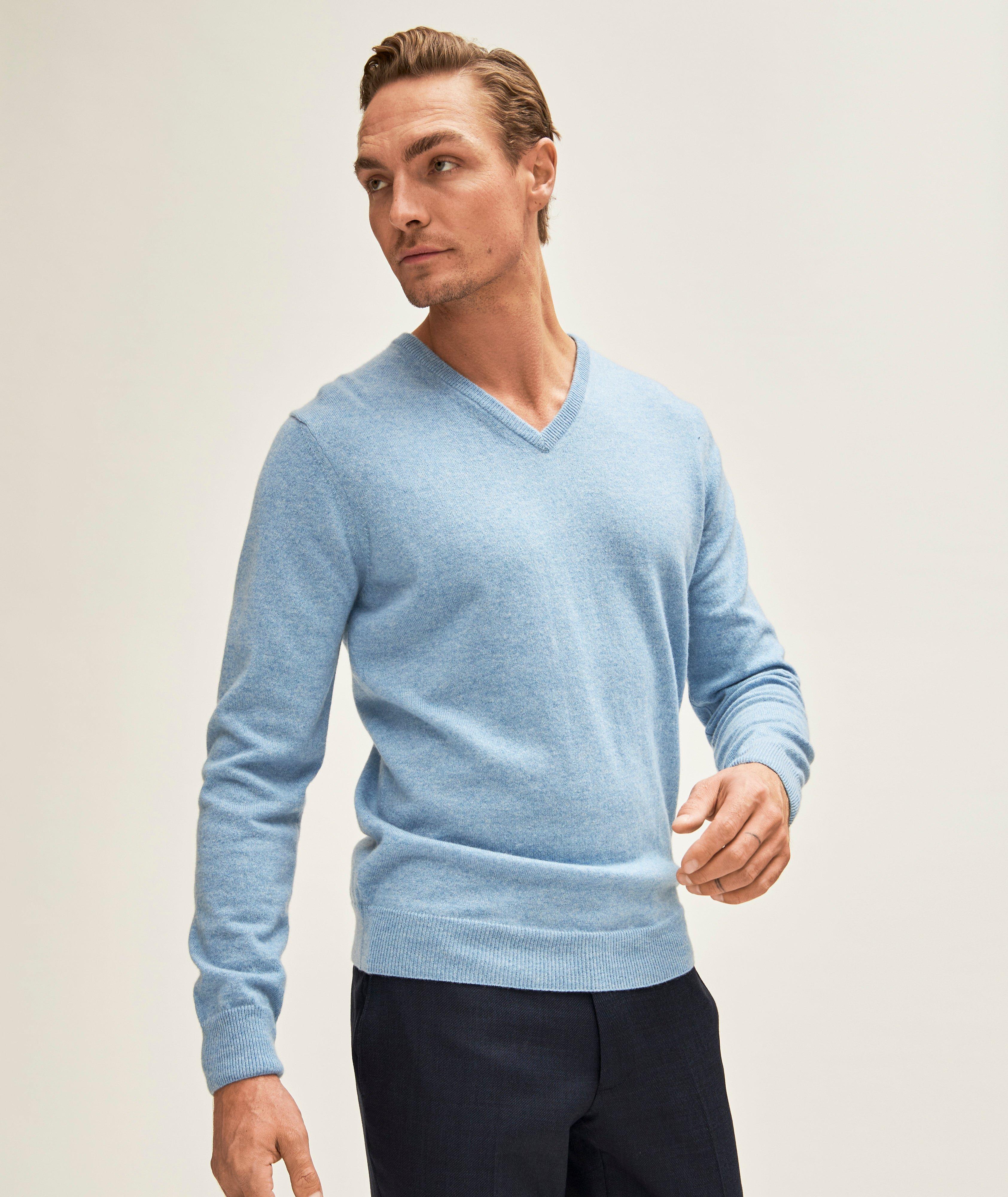 Harold Cashmere V Neck Sweater | Sweaters & Knits | Final Cut