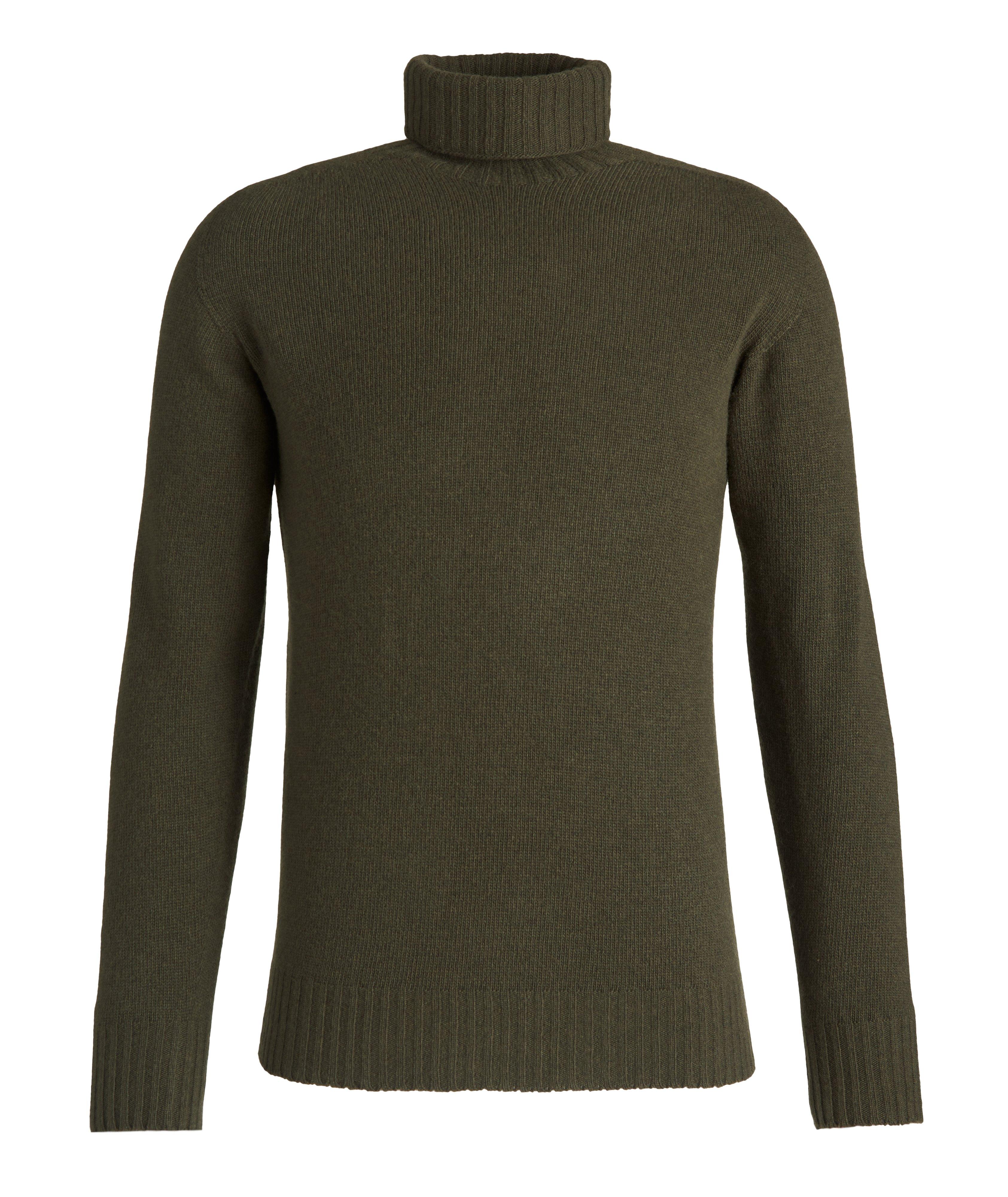 Seamless Wool-Cashmere Turtleneck Sweater image 0