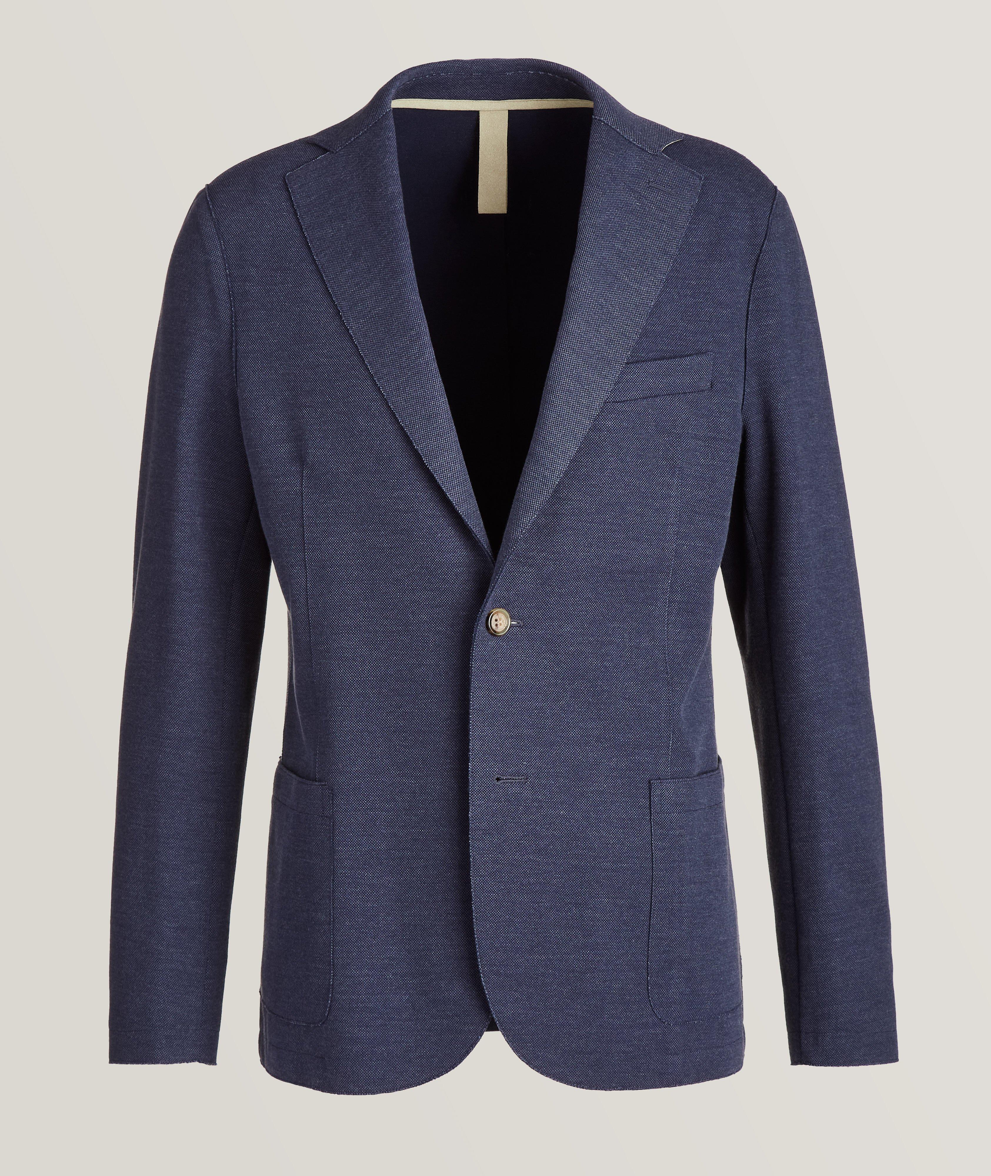 Eleventy Veston En Mélange De Coton En Bleu , Taille Homme 54