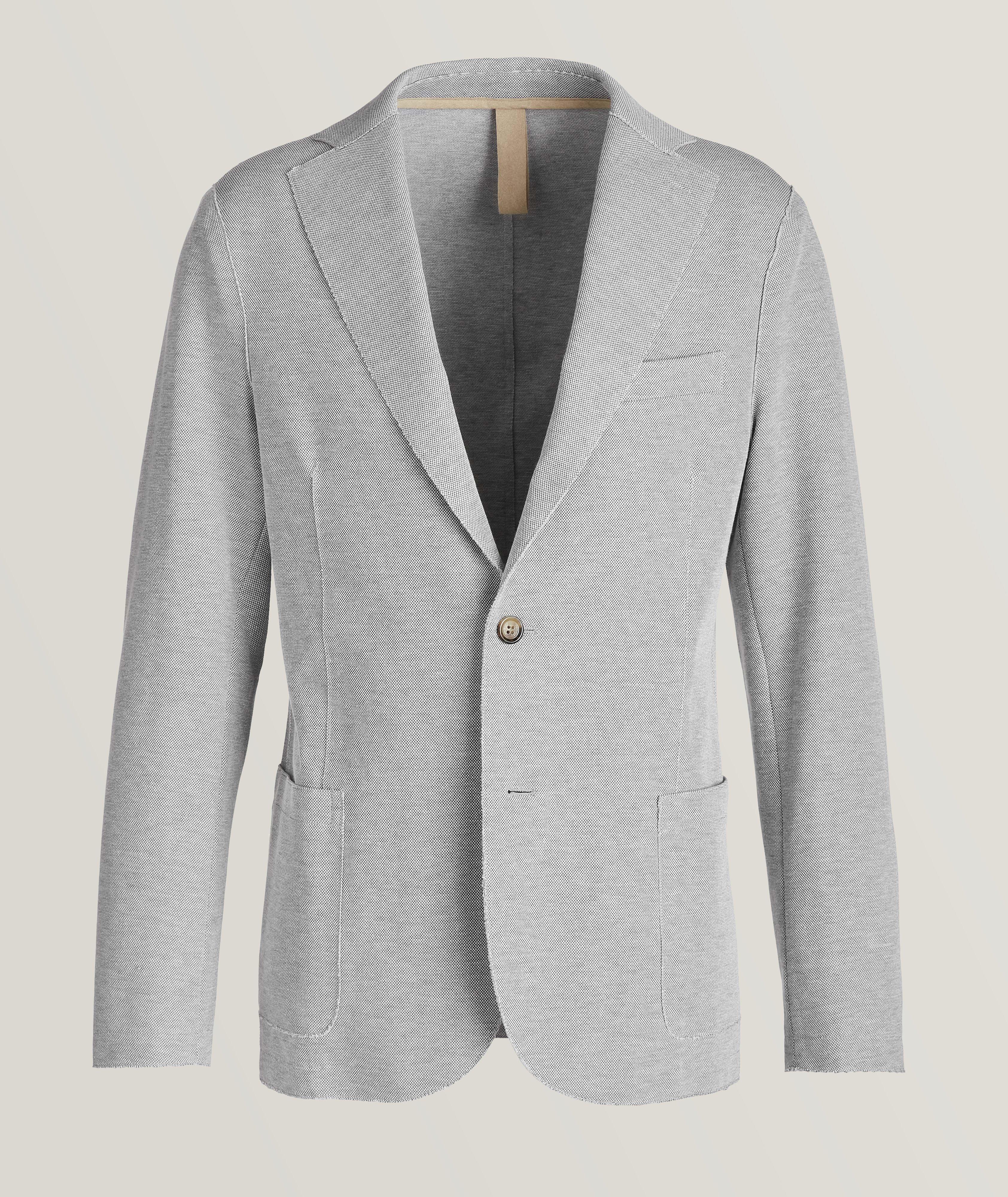 Eleventy Veston En Mélange De Coton En Gris , Taille Homme 52