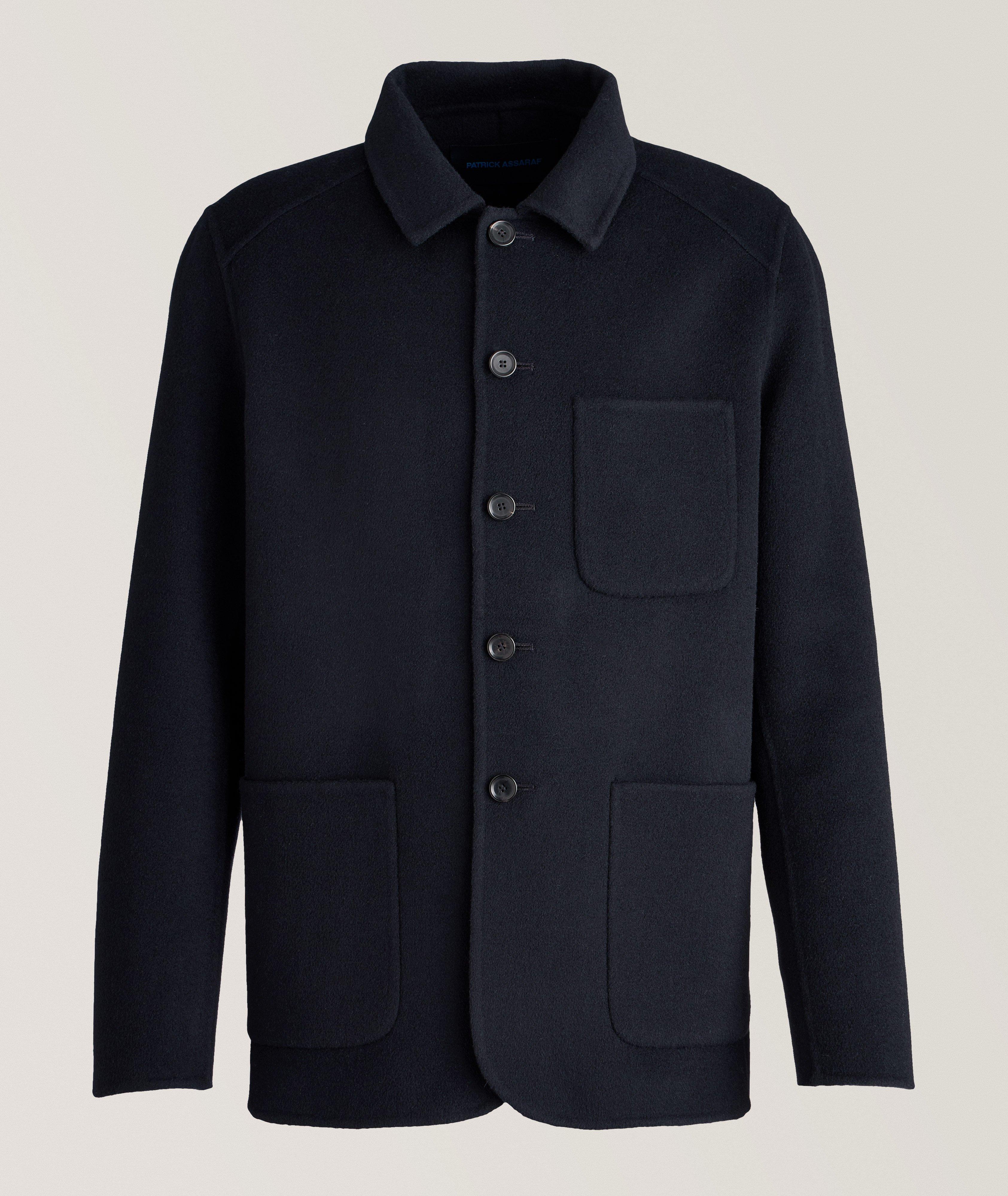 Wool-Cashmere Chore Jacket