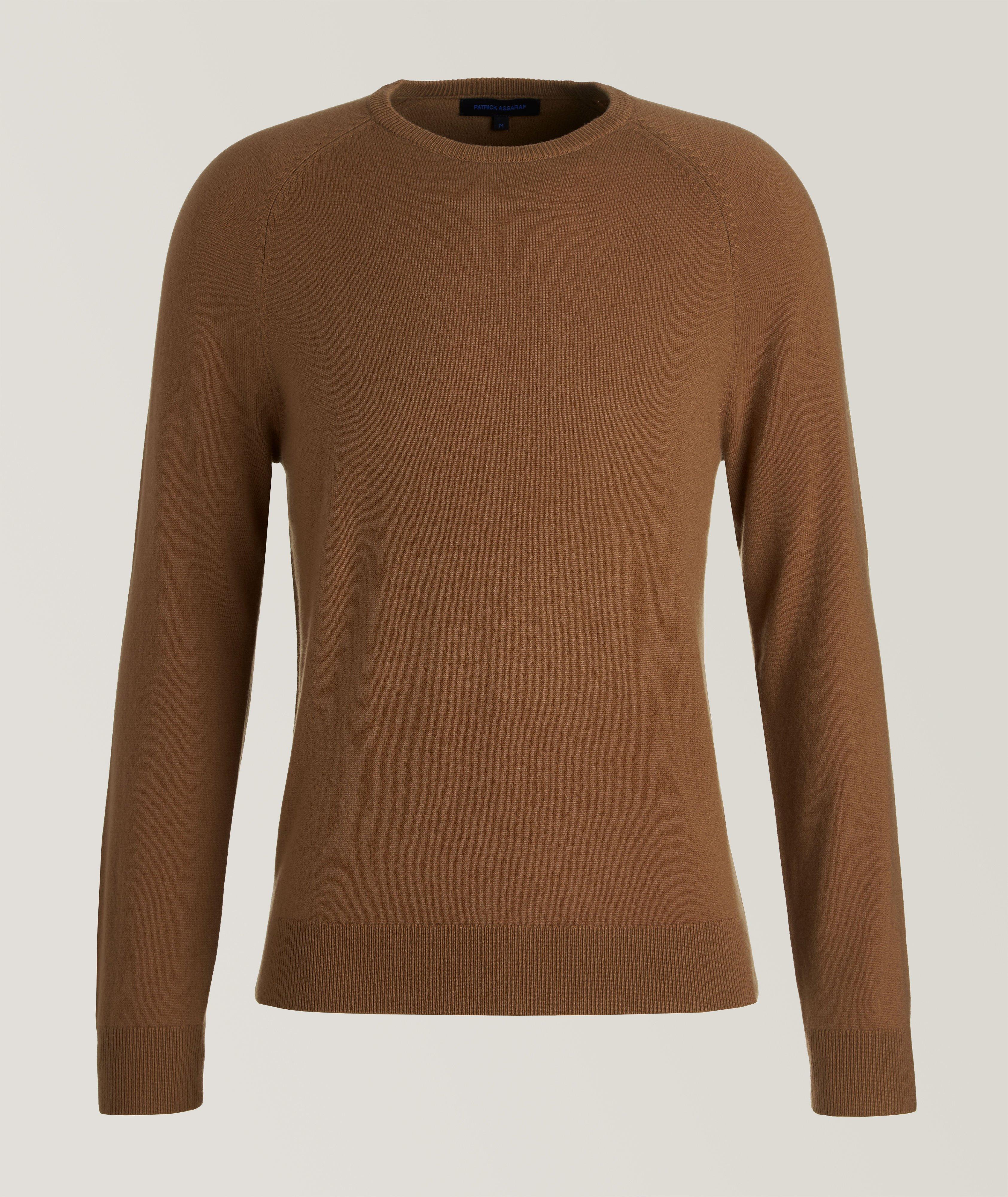 Wool-Cashmere Raglan Crewneck Sweater image 0