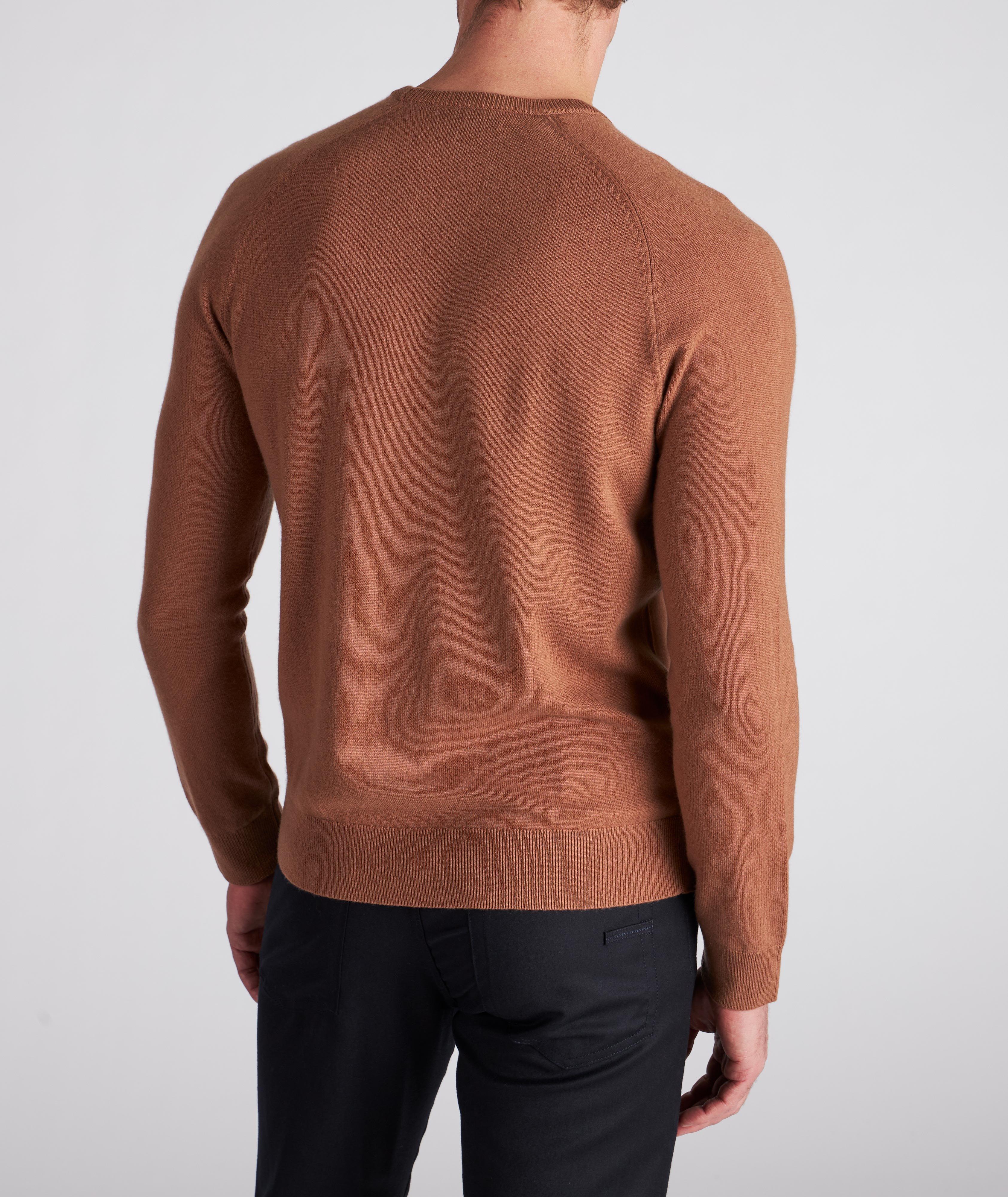 Wool-Cashmere Raglan Crewneck Sweater image 2