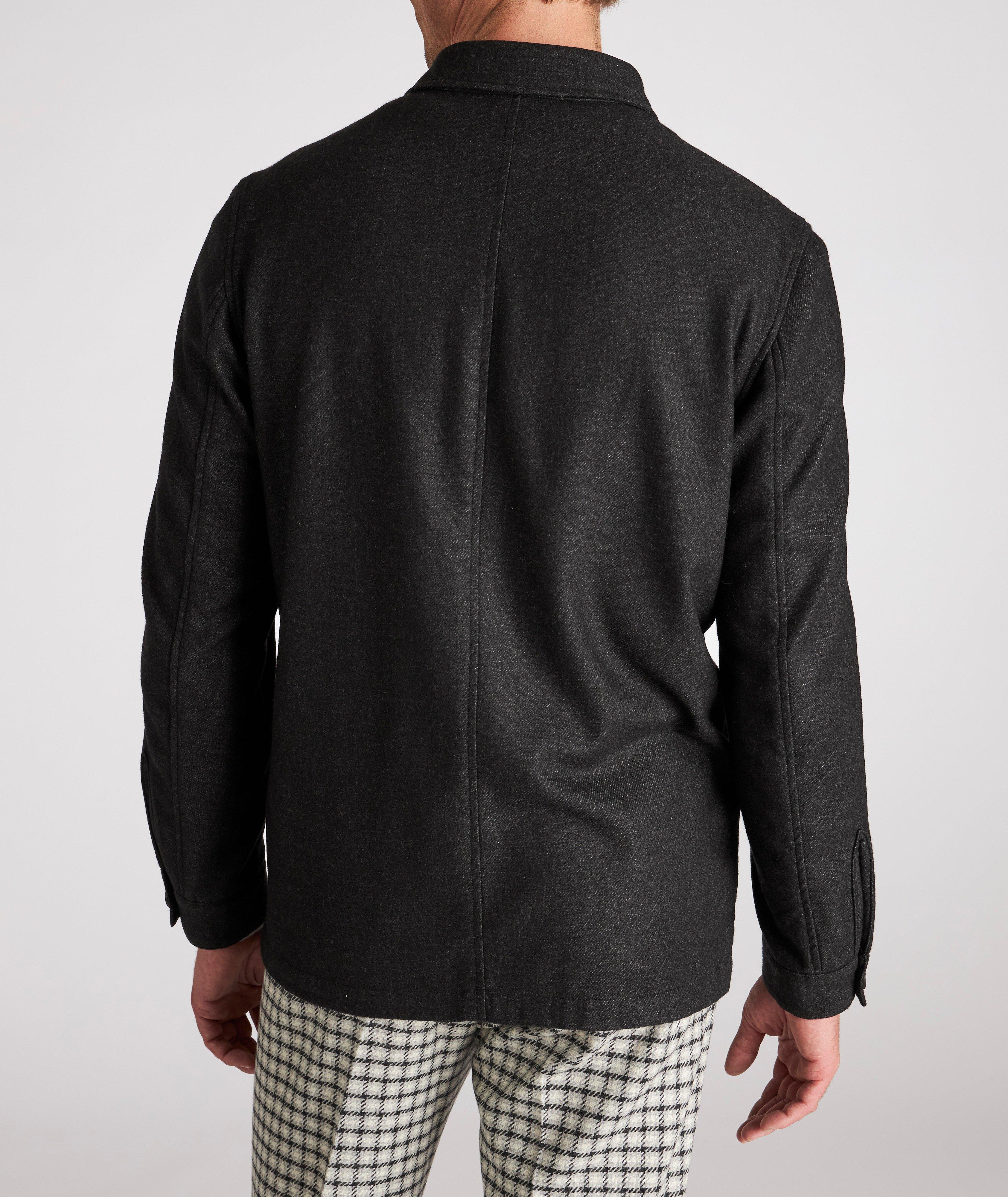 Wool Blend Unconstructed Chore Jacket image 2