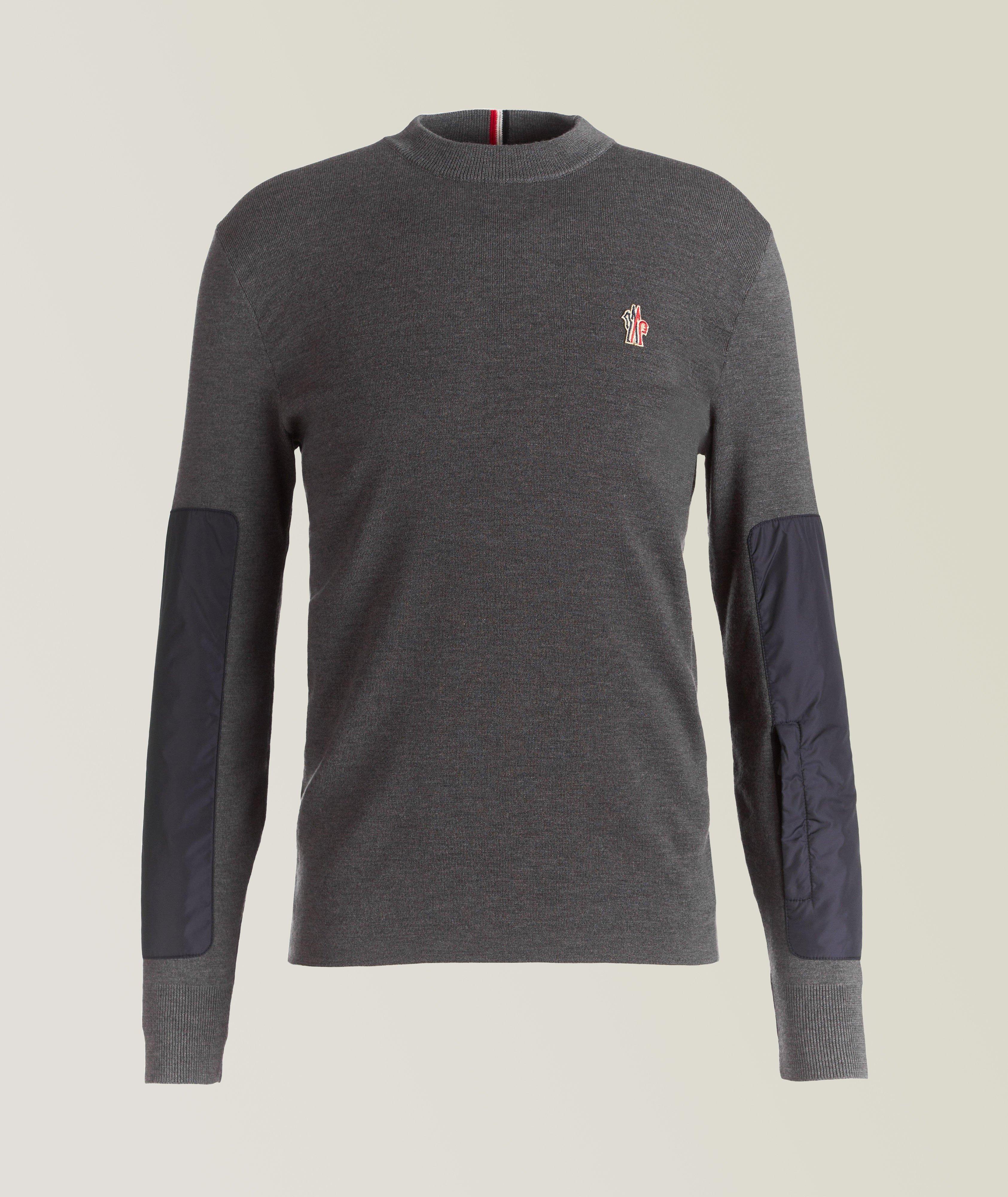 Grenoble Wool-Nylon Crewneck Sweater