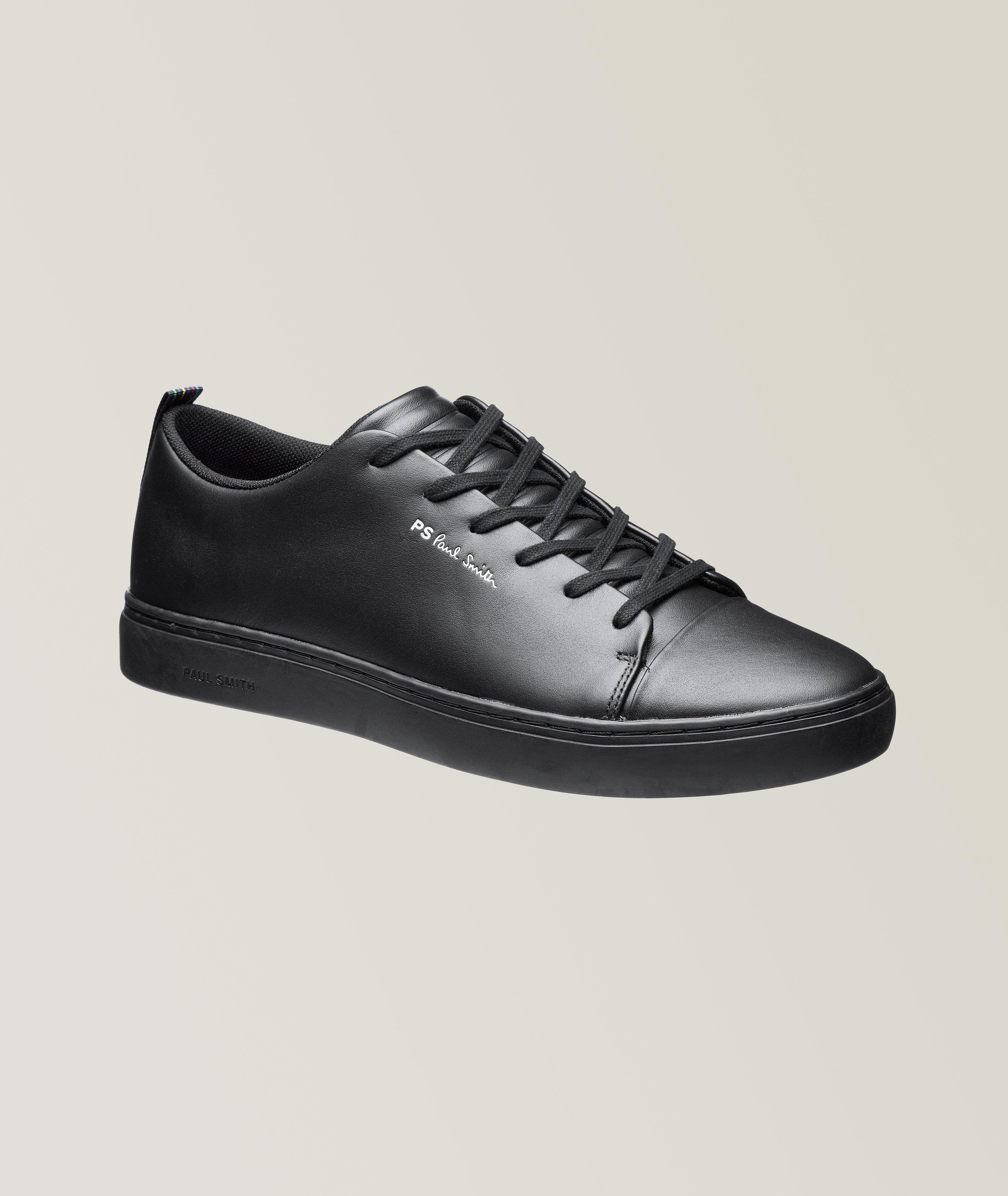 Paul Smith Chaussure Sport Lee En Cuir En Noir , Taille Homme 12