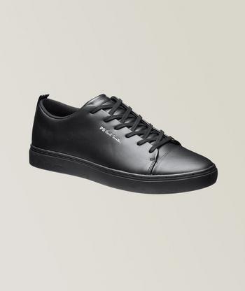 Giorgio Armani Grained Leather Sneakers Sneakers Harry Rosen