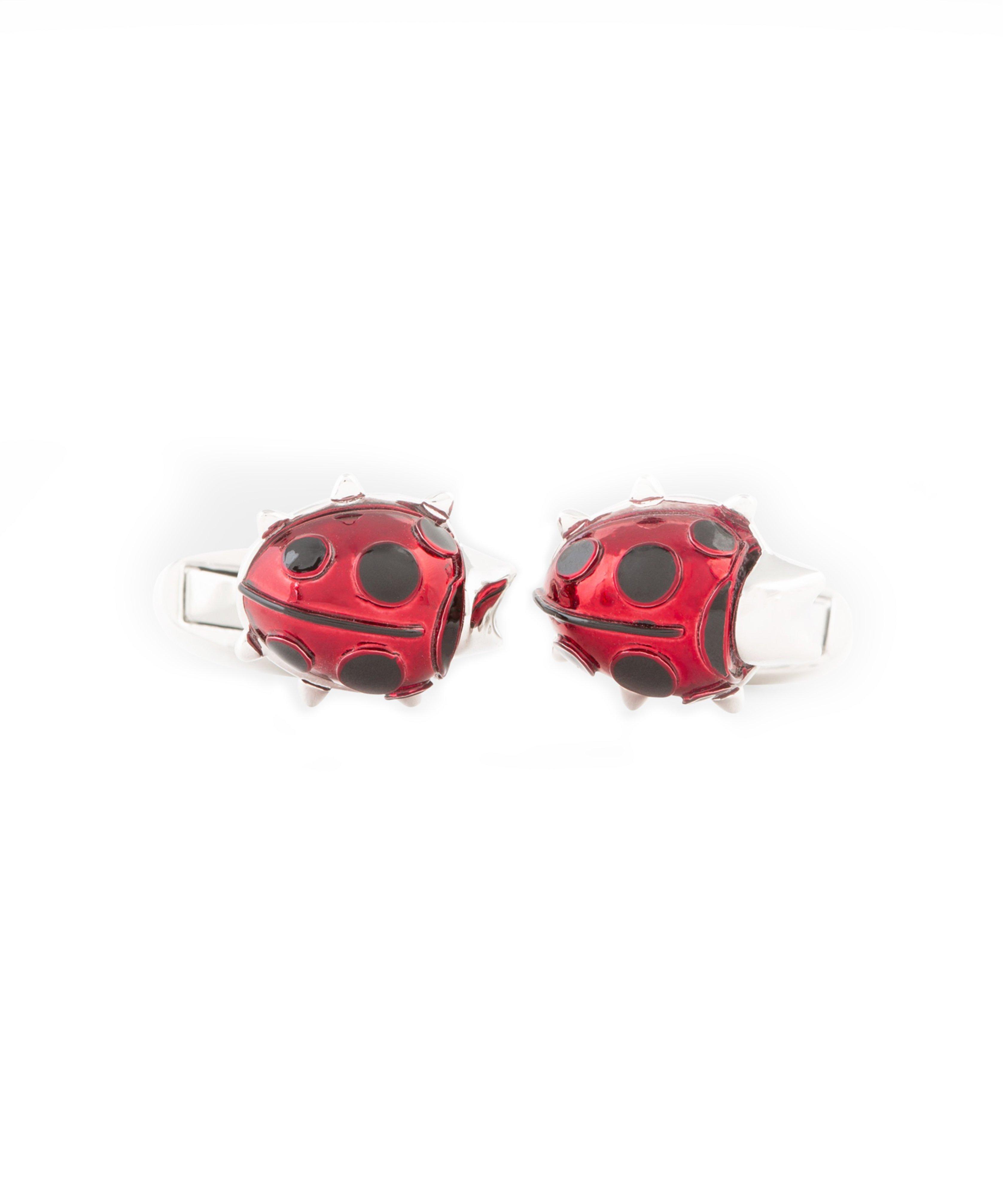 Boutons de manchette coccinelles image 0