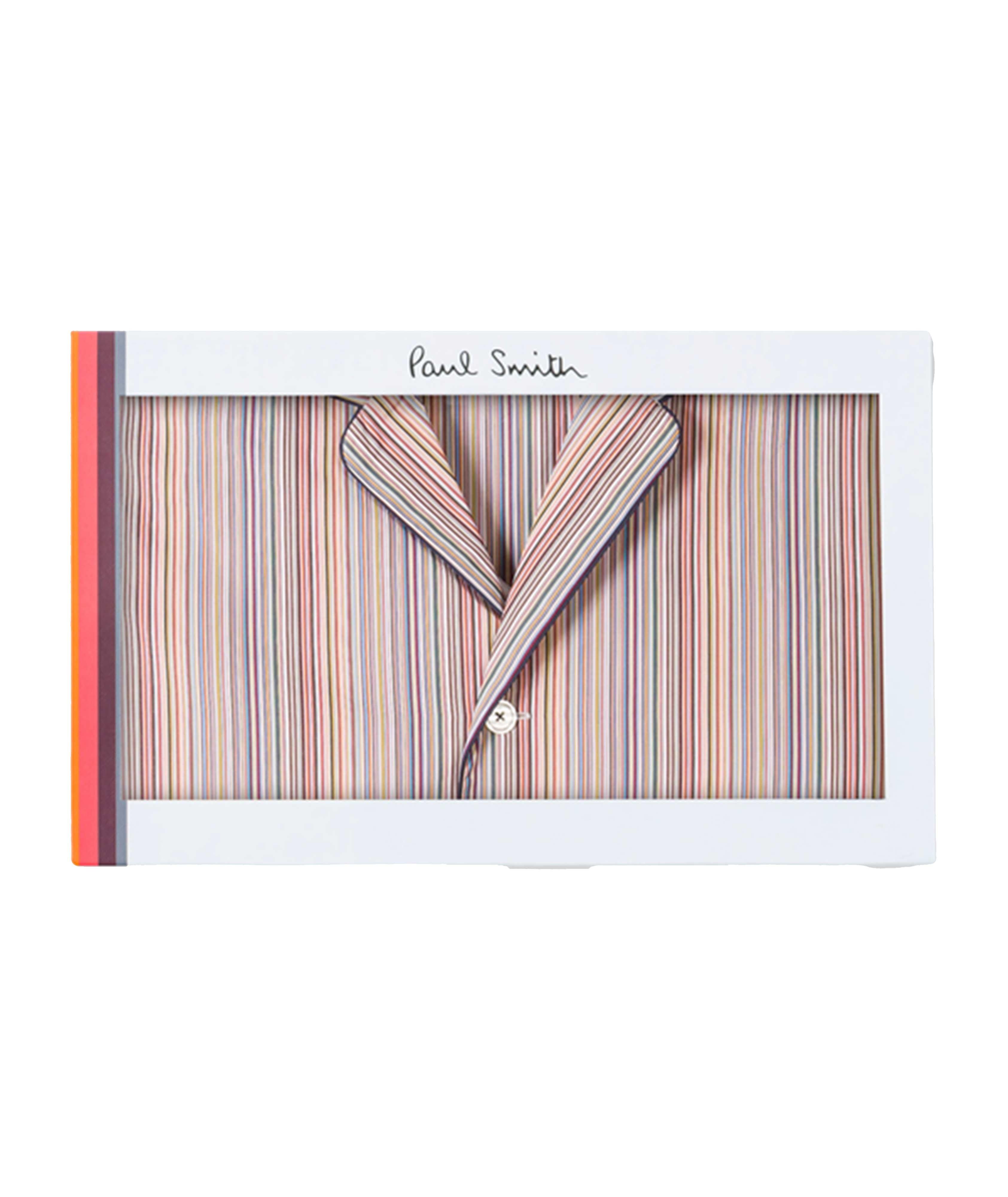 'Artist Stripe' Cotton Pyjamas Set image 3