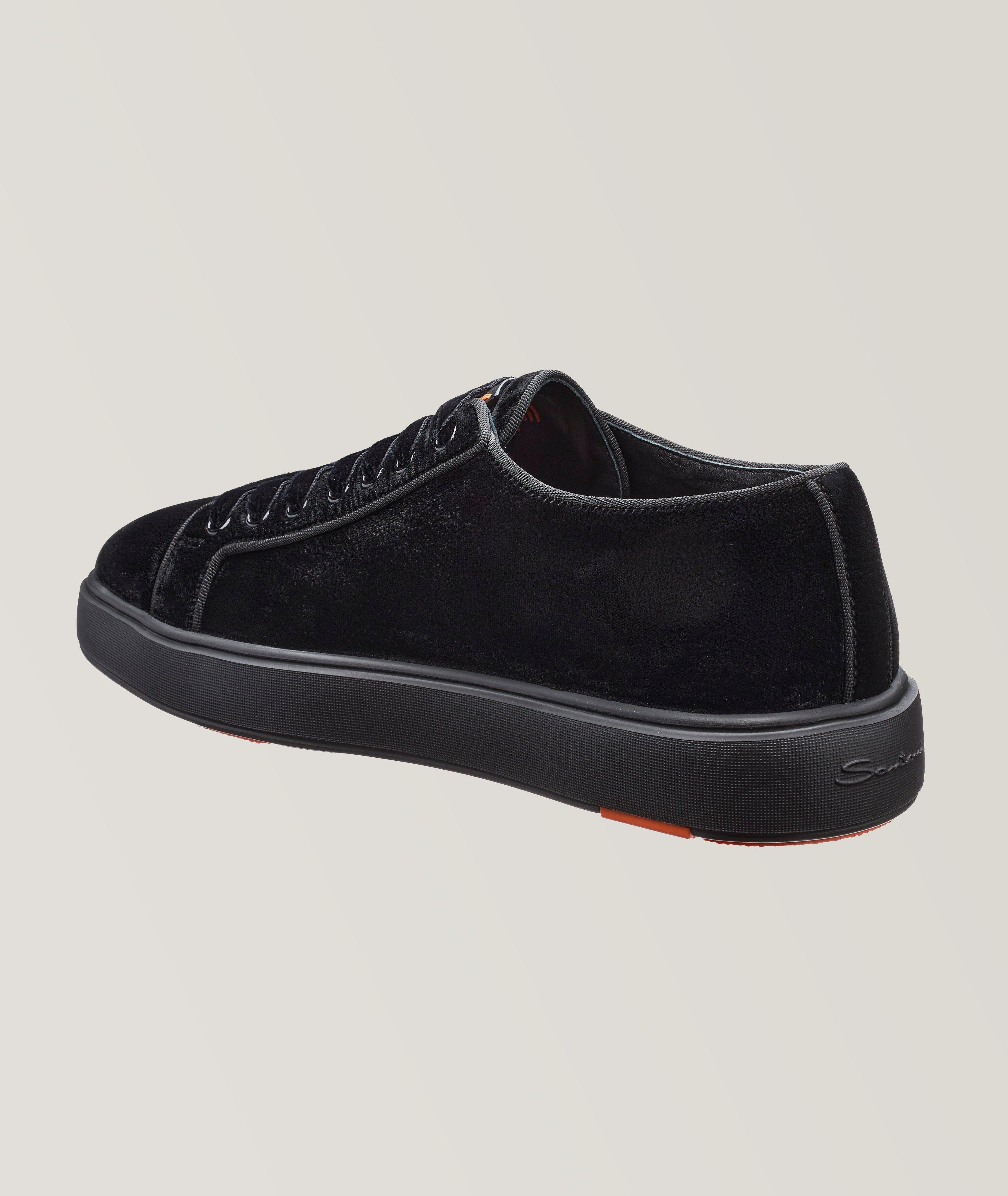 Velvet Slip-On Sneakers image 1