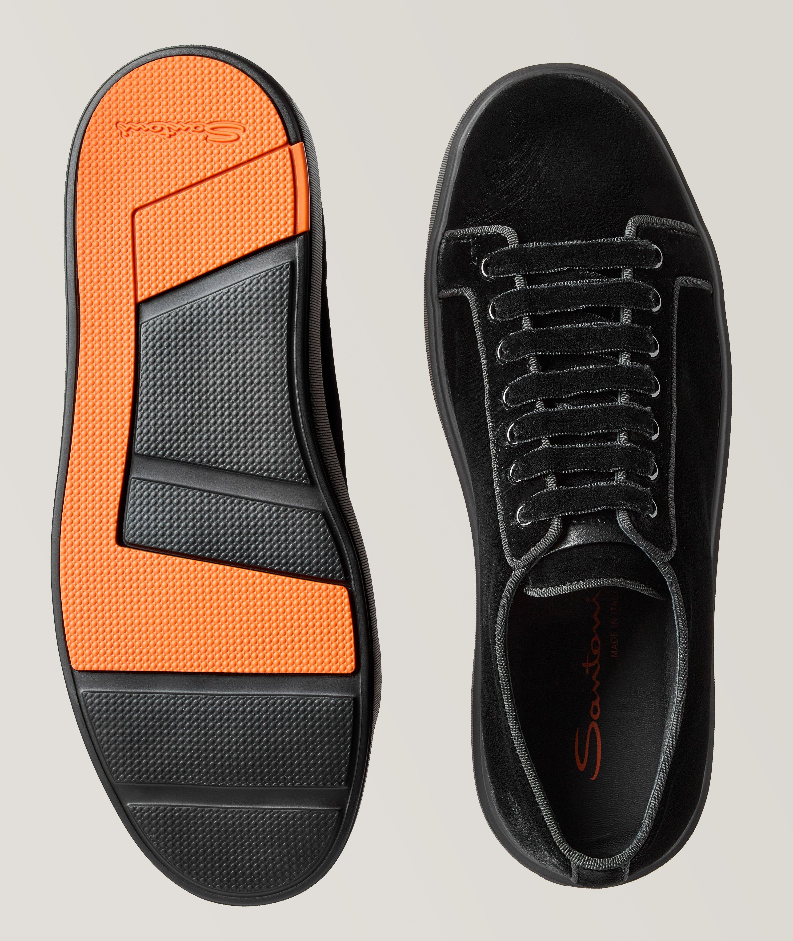 Velvet Slip-On Sneakers image 2