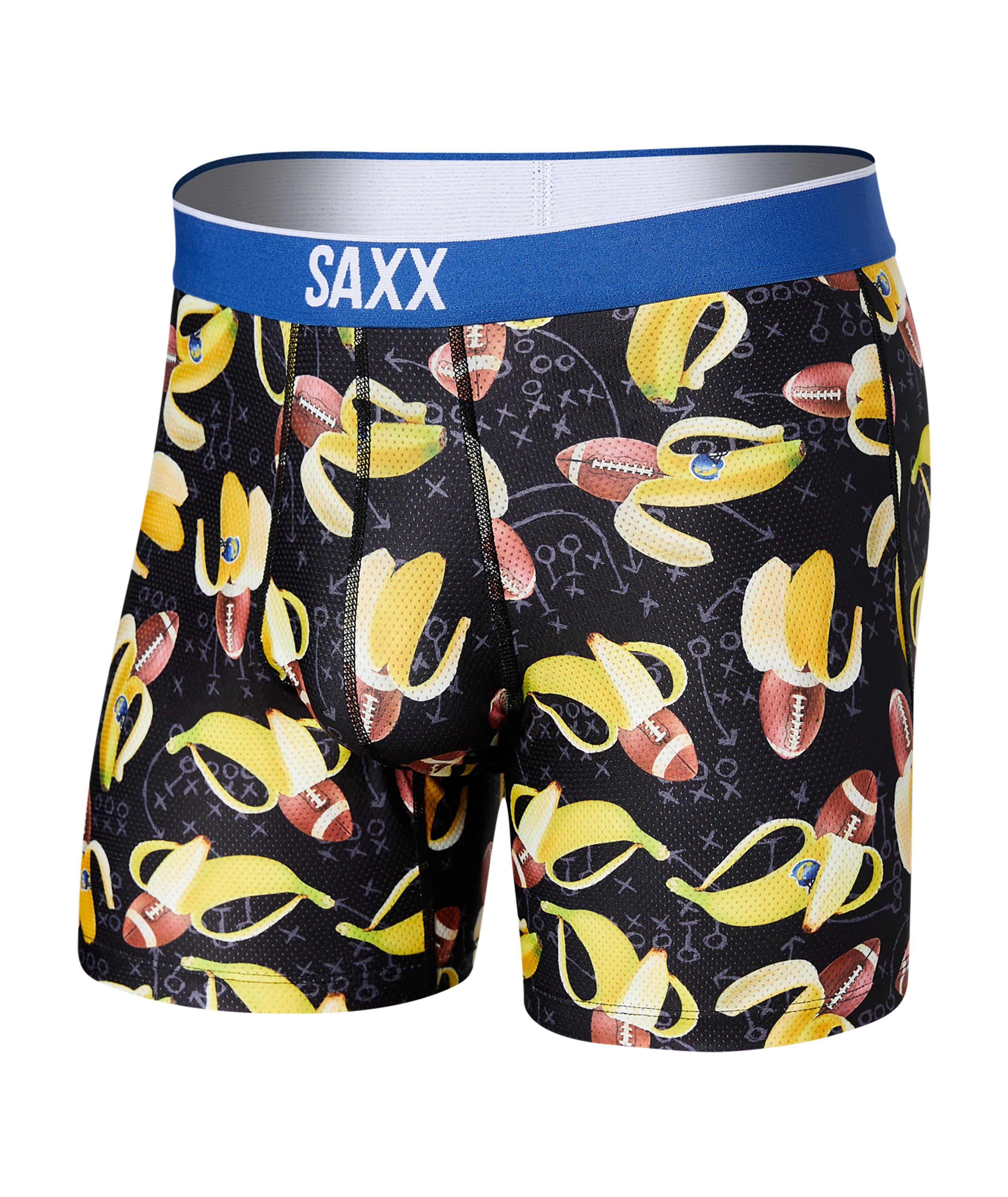 Bananas For Football Print Volt Boxer Briefs image 0