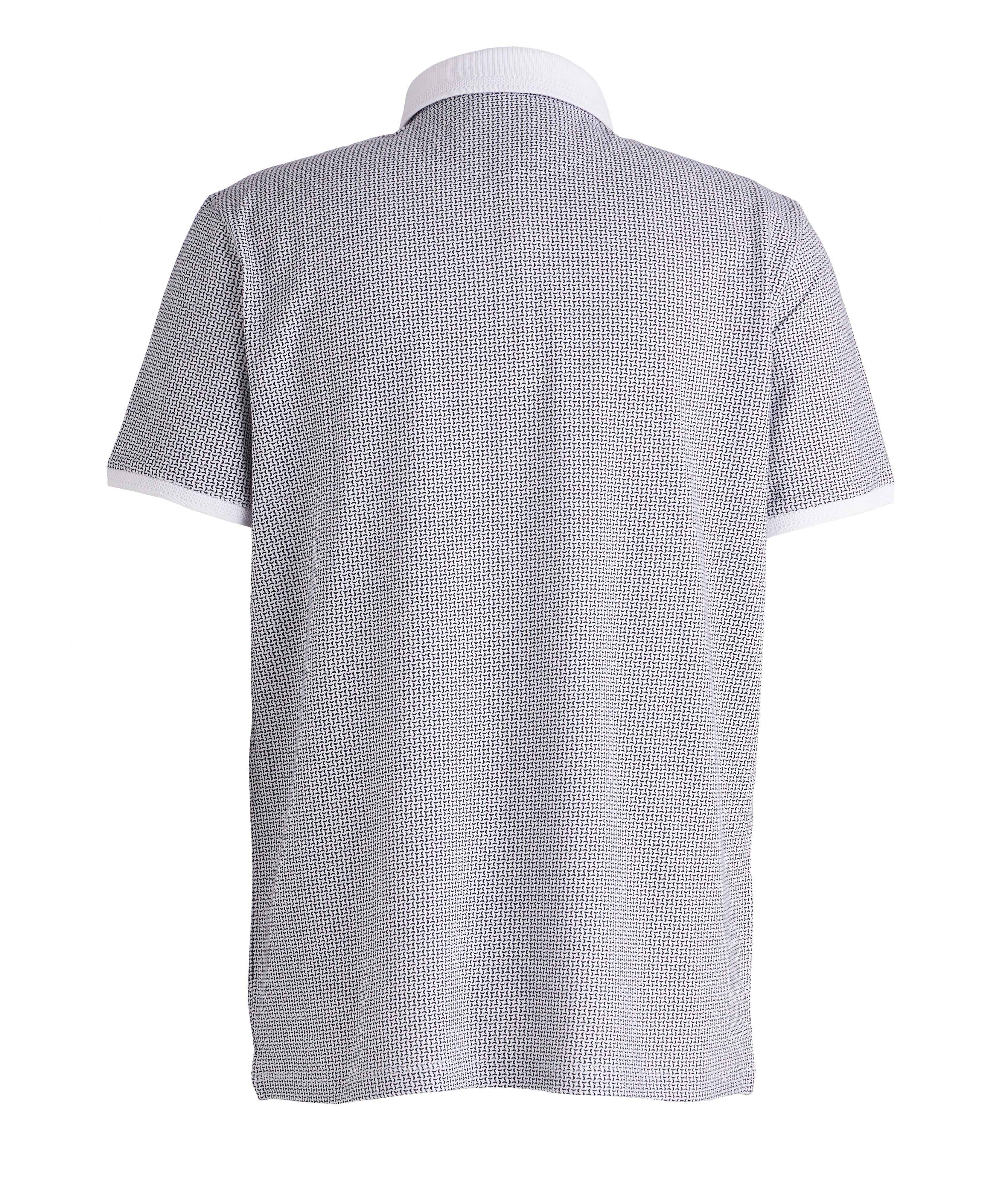 Short-Sleeve Knit Cotton Pique Polo image 1