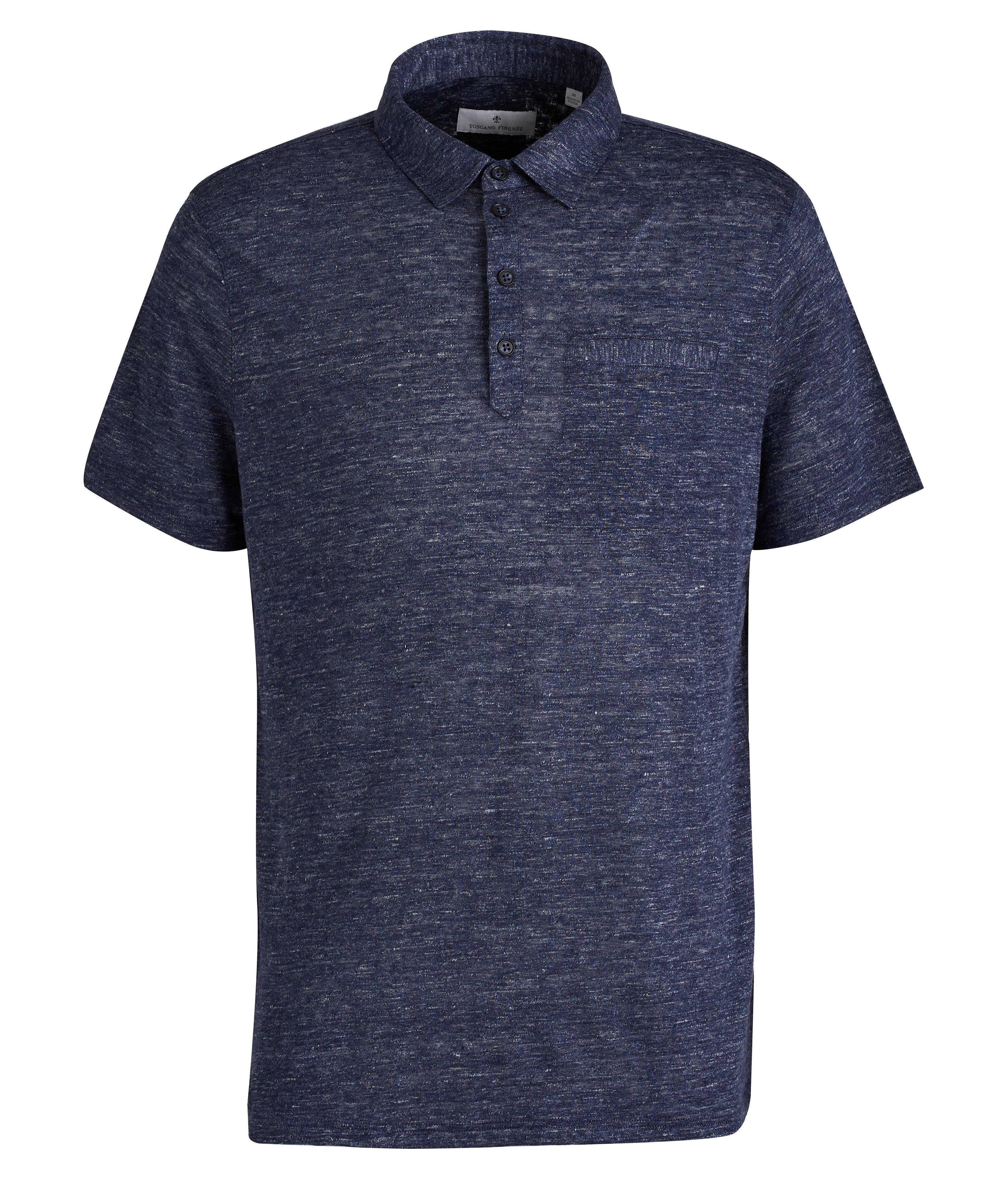 Short-Sleeve Knit Cotton Pique Polo image 0