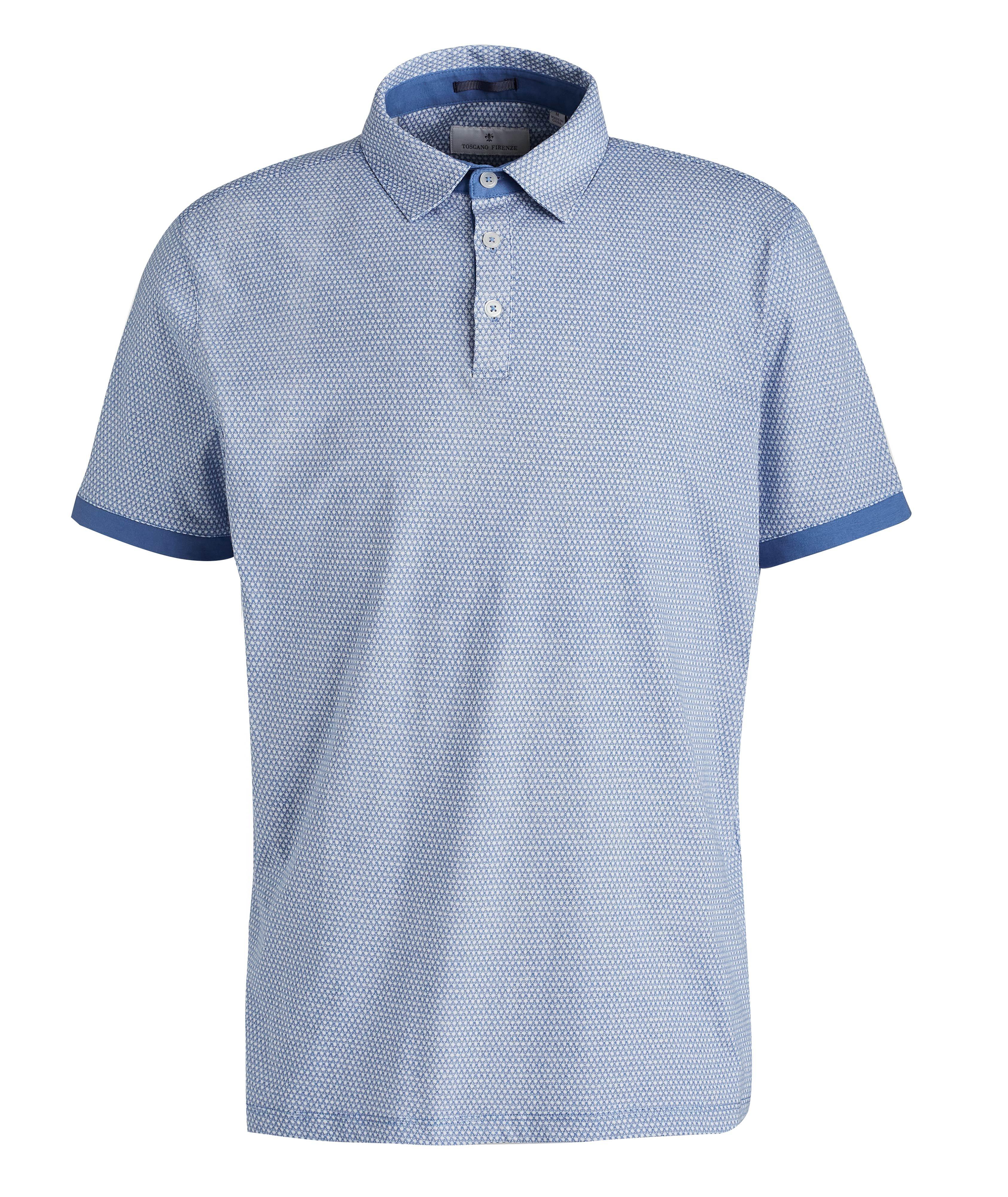 Printed Cotton Pique Polo image 0