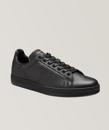 Giorgio Armani Leather Sneakers Sneakers Harry Rosen