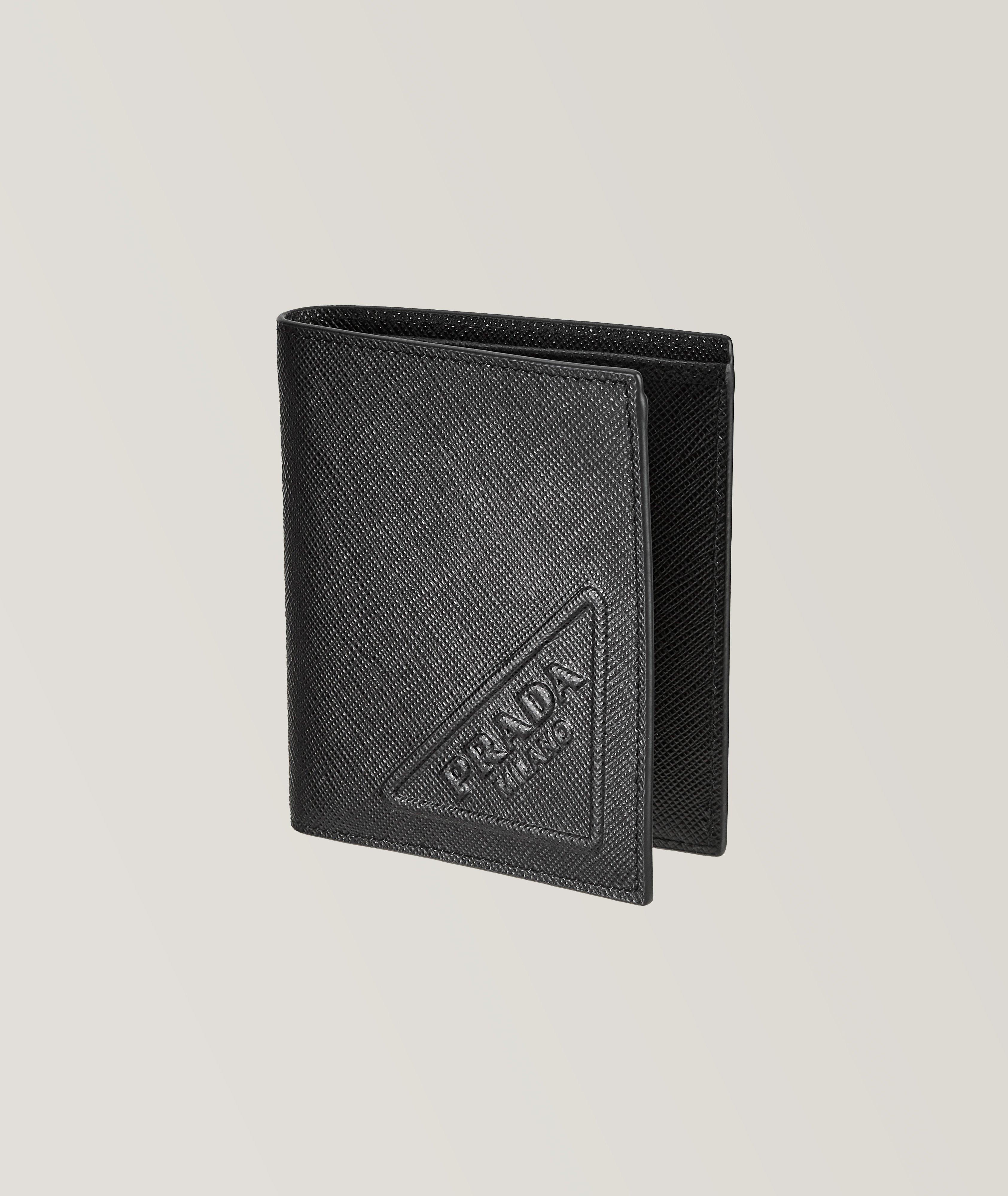Saffiano Leather Embossed Bifold Wallet
