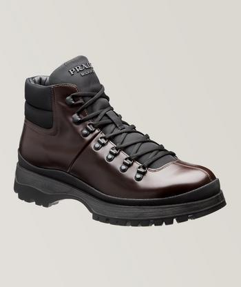 Prada hot sale brogue boots