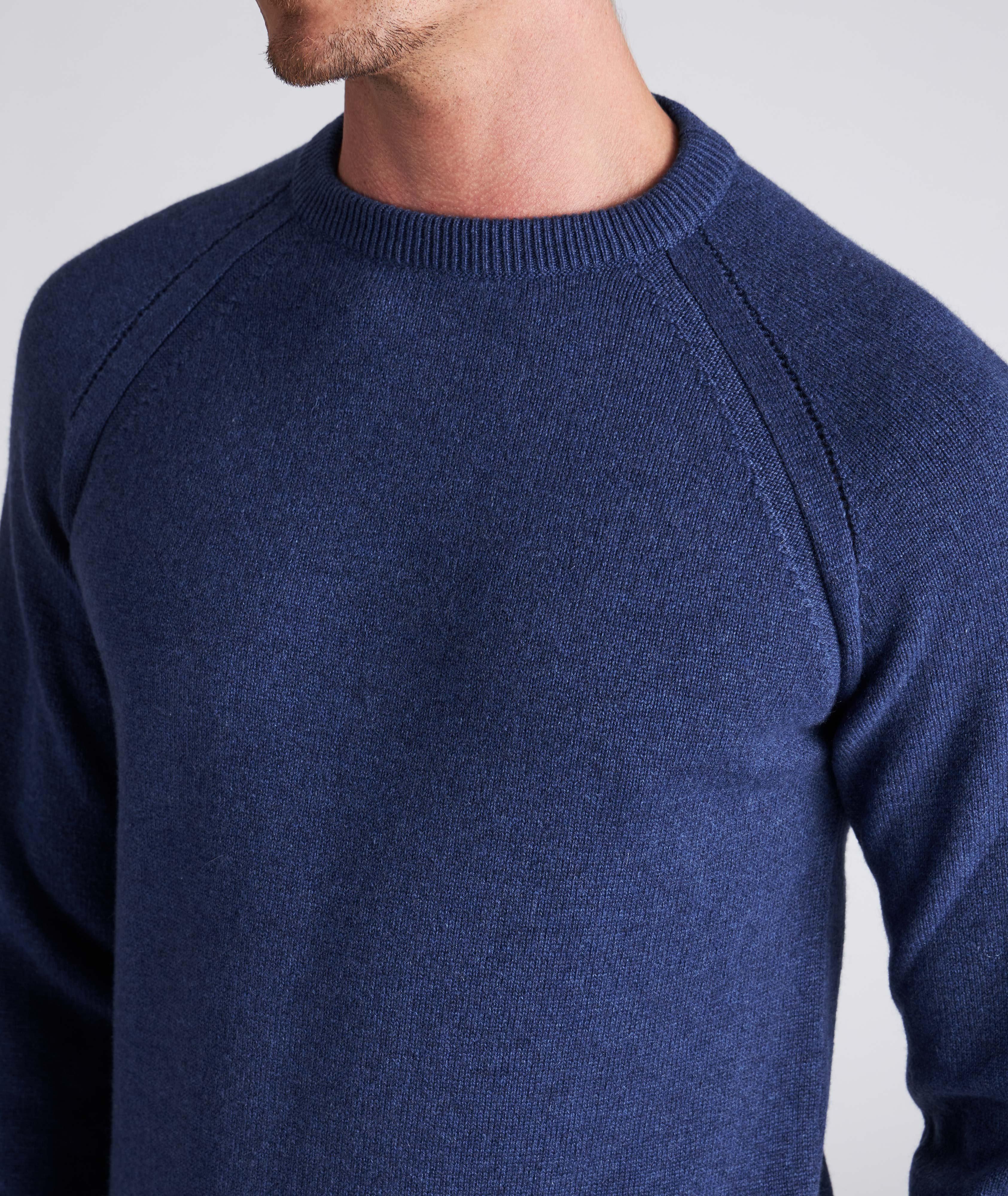 Cashmere Melange Crewneck Sweater image 4