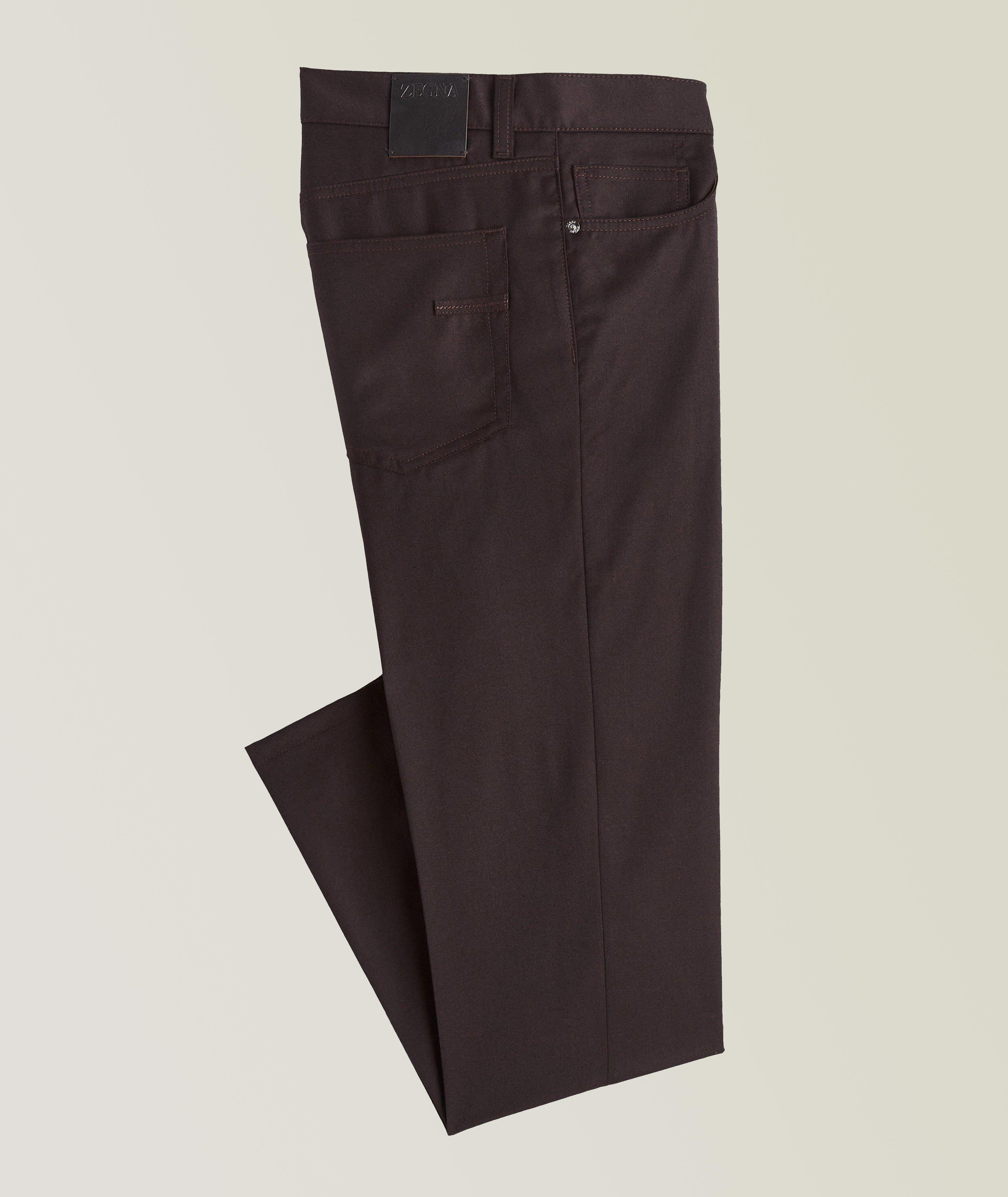 City Wool Flannel Five-Pocket Pants image 0
