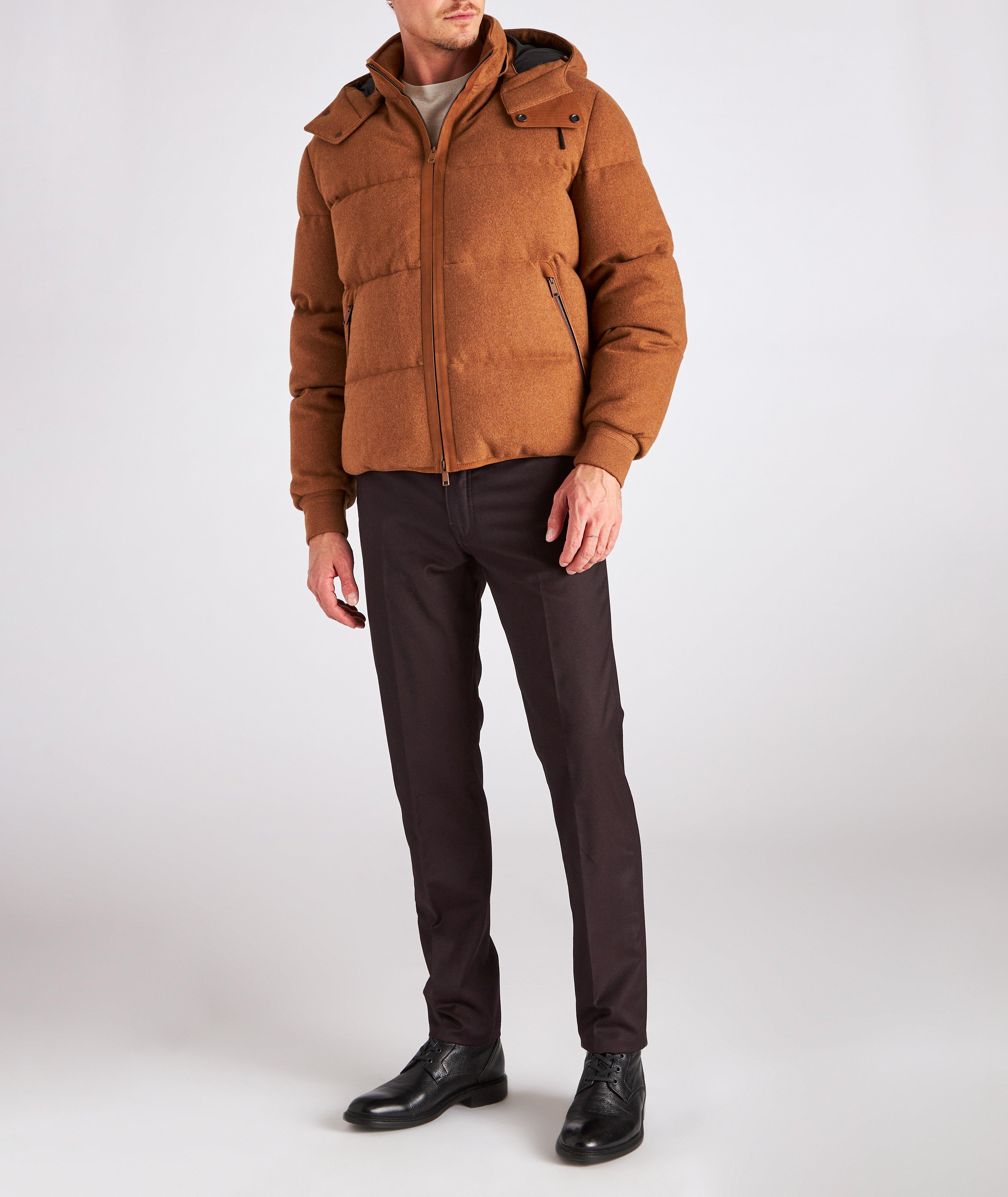 City Wool Flannel Five-Pocket Pants image 1