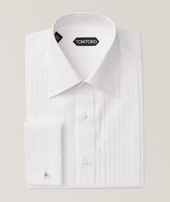 TOM FORD Slim Fit French Cuff Dress Shirt Dress Shirts Harry Rosen