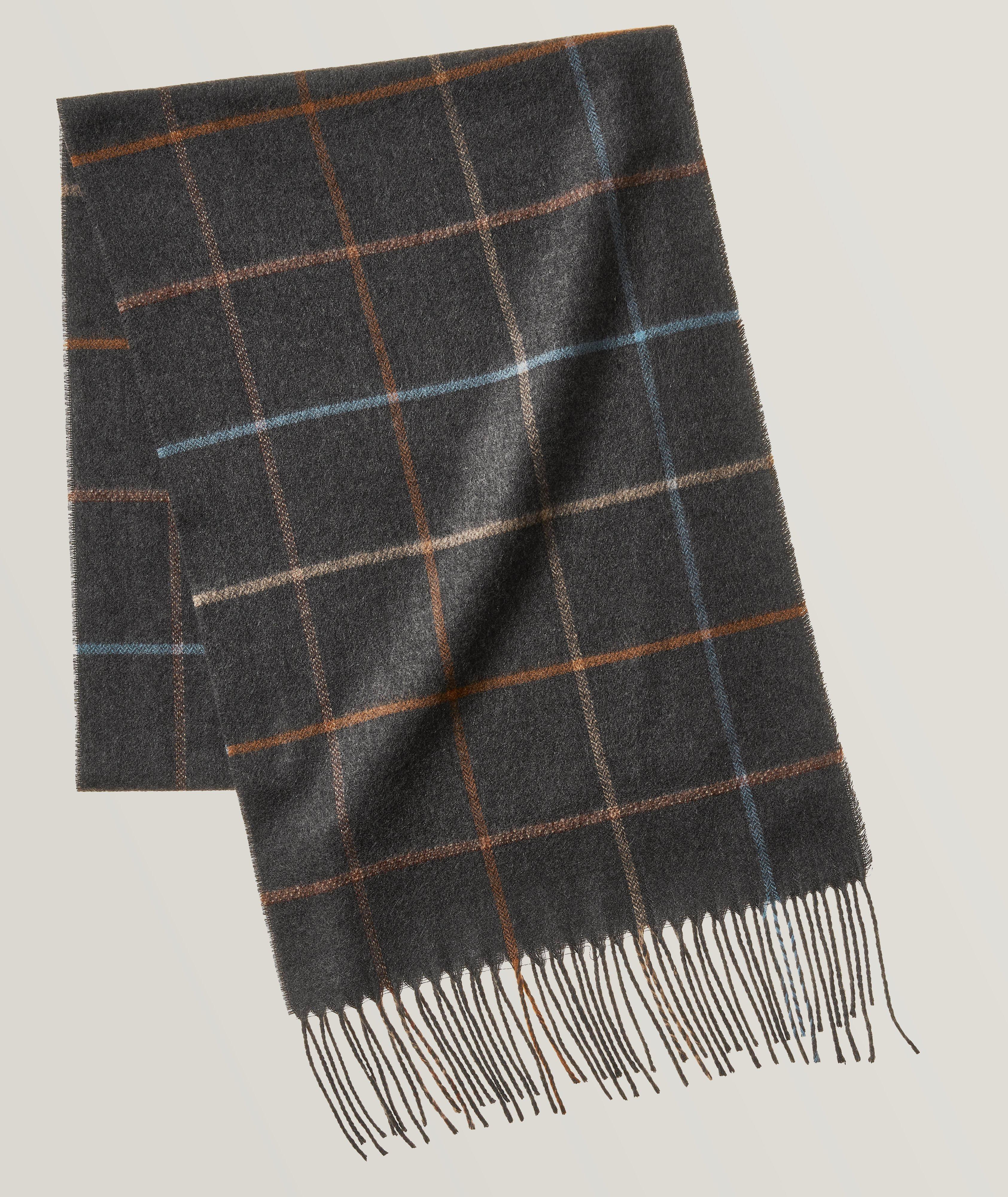 Checked Acrylic Scarf image 0