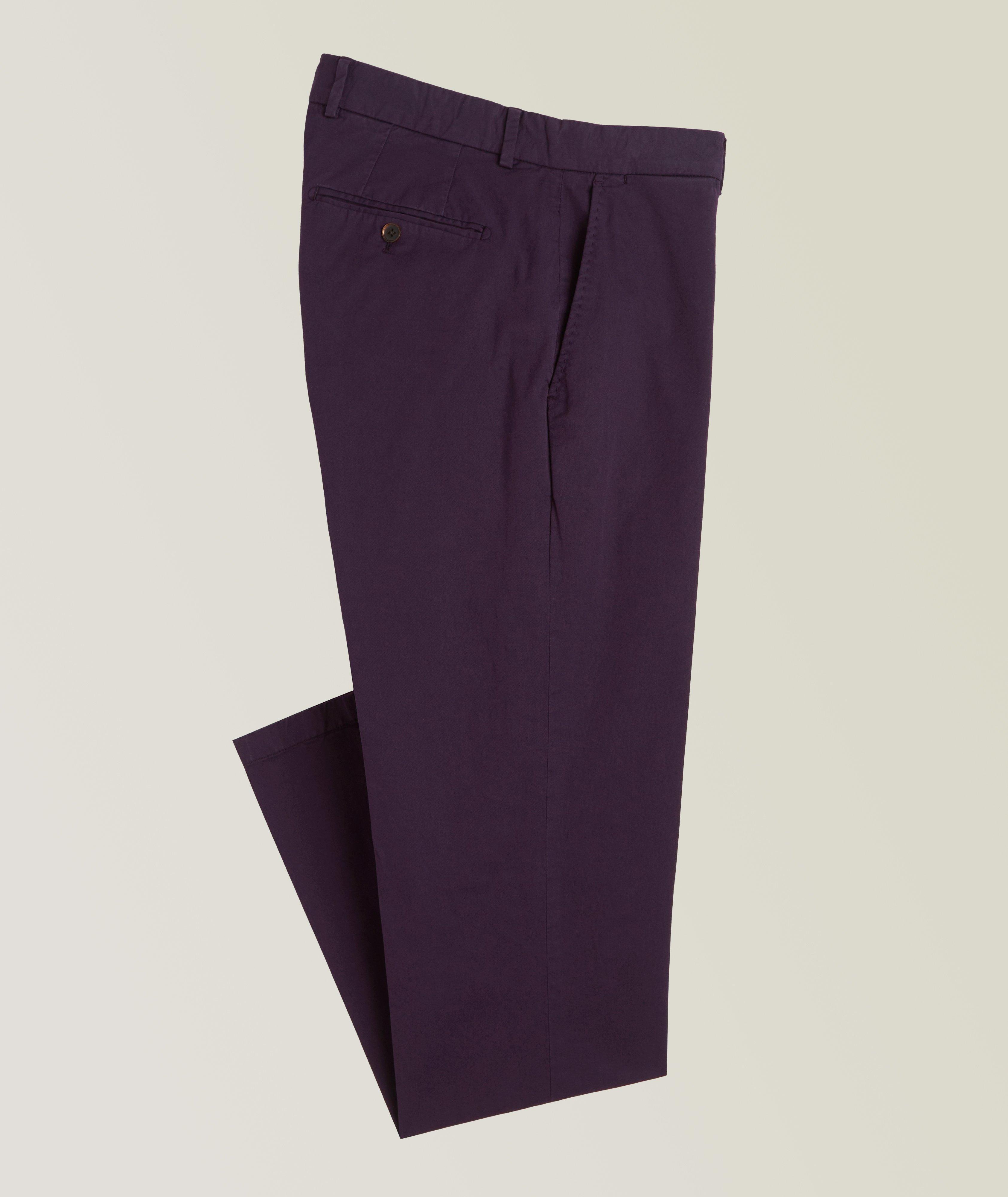 Slim Fit Stretch Cotton Chino Pants image 0