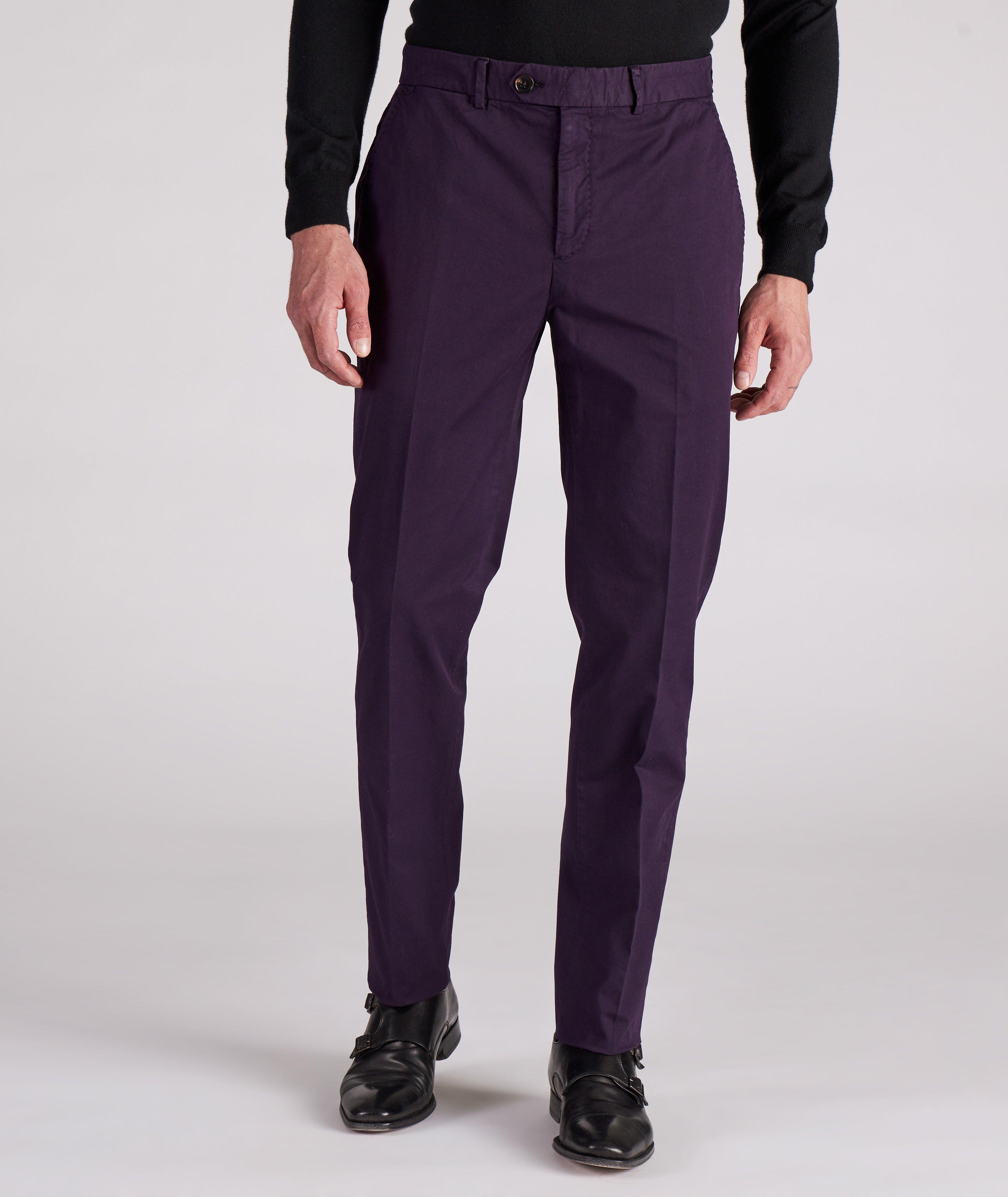 Slim Fit Stretch Cotton Chino Pants image 1