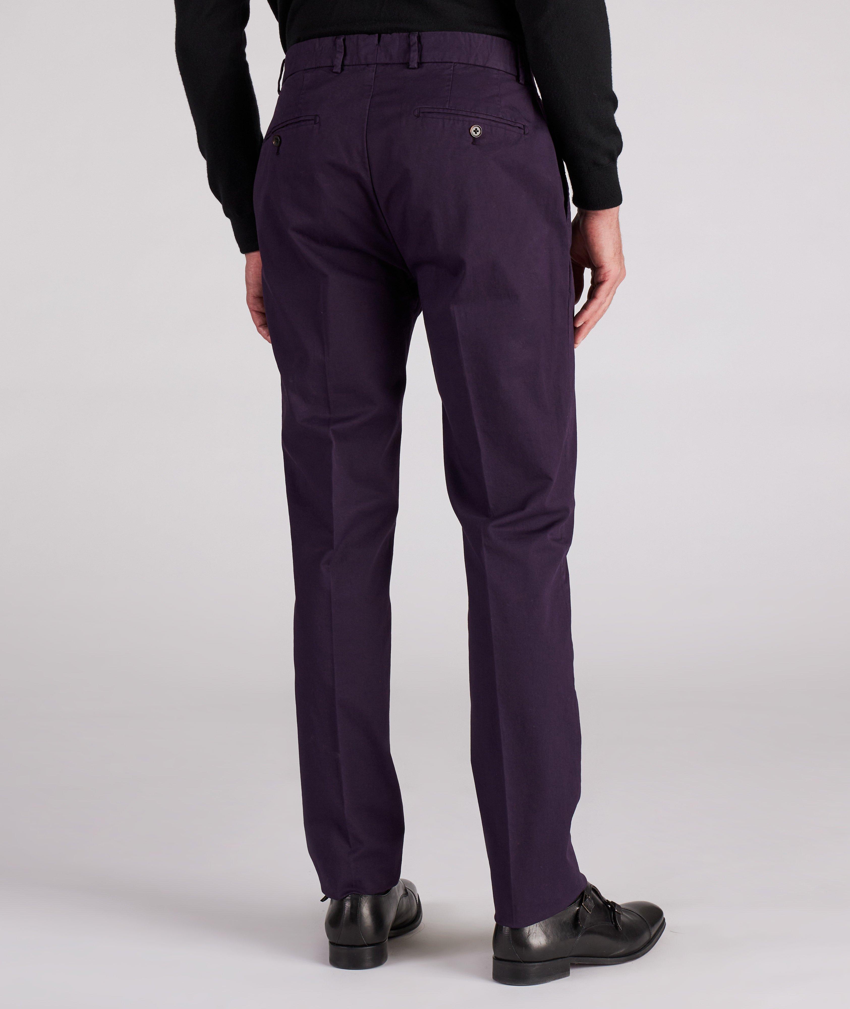Slim Fit Stretch Cotton Chino Pants image 2