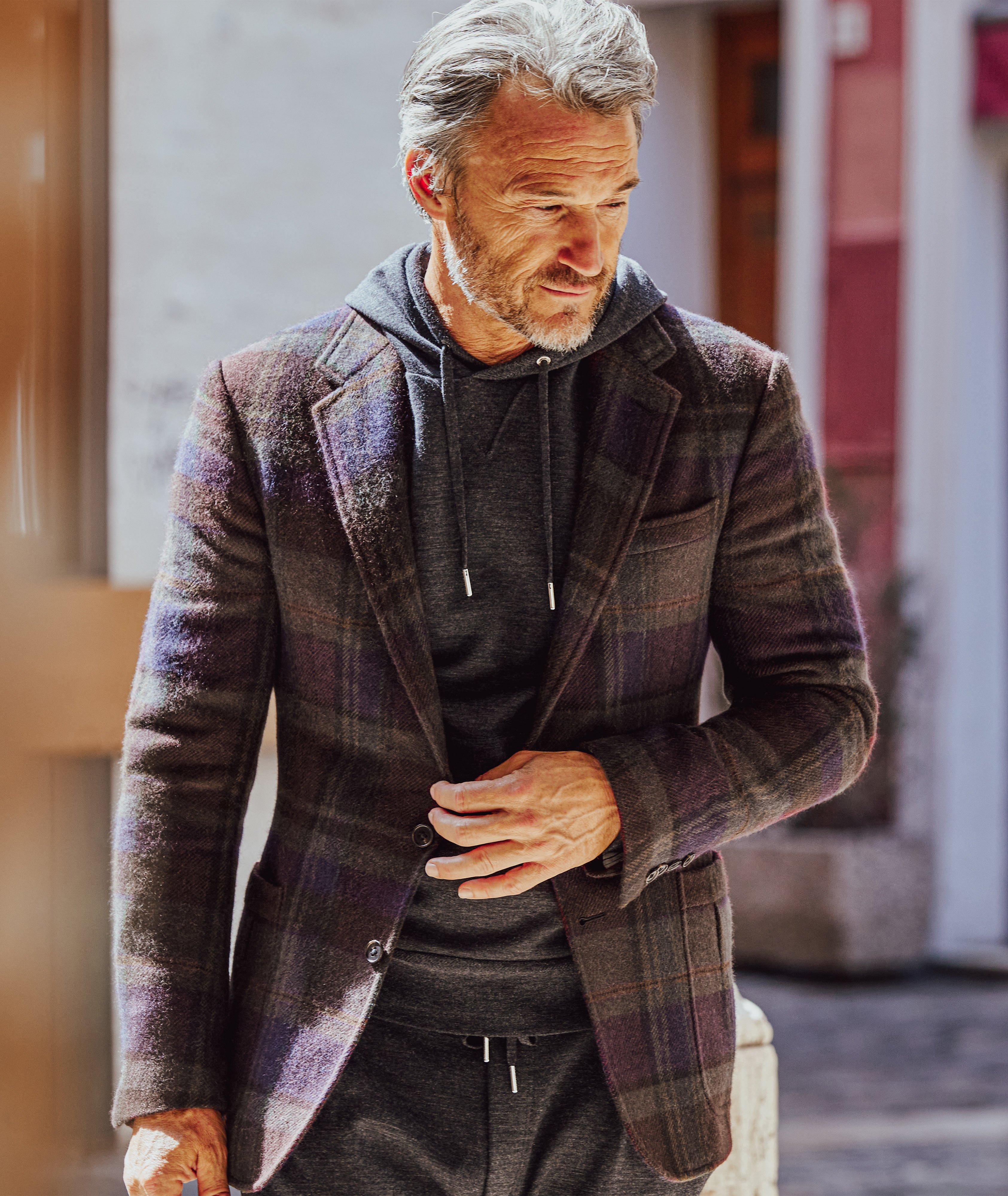 Double-Knit Cargo Jogger Pants image 6