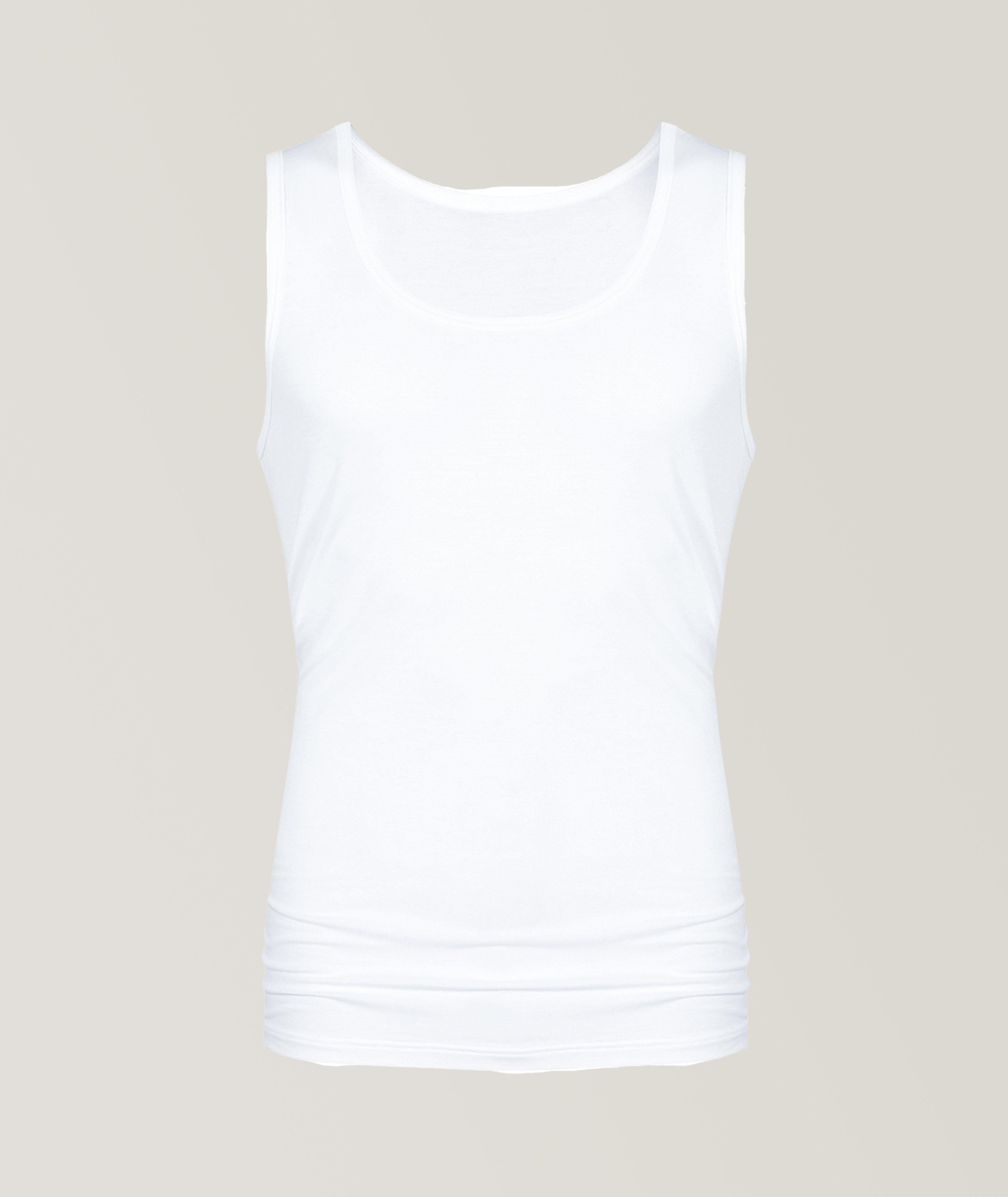 MEY Camisole En Modal Extensible En Blanc , Taille Homme Grand