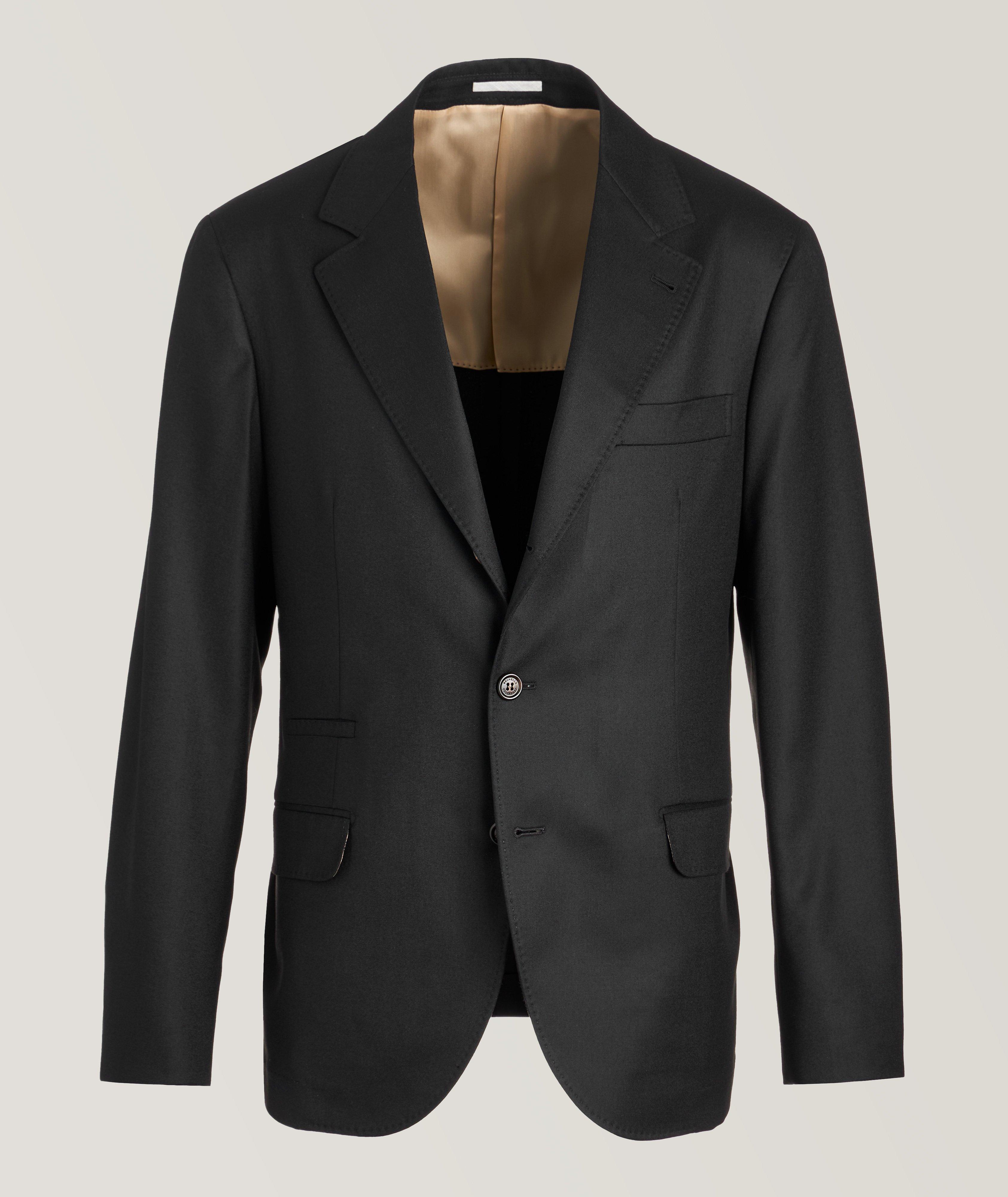Virgin Wool Unstructured Sport Jacket image 0