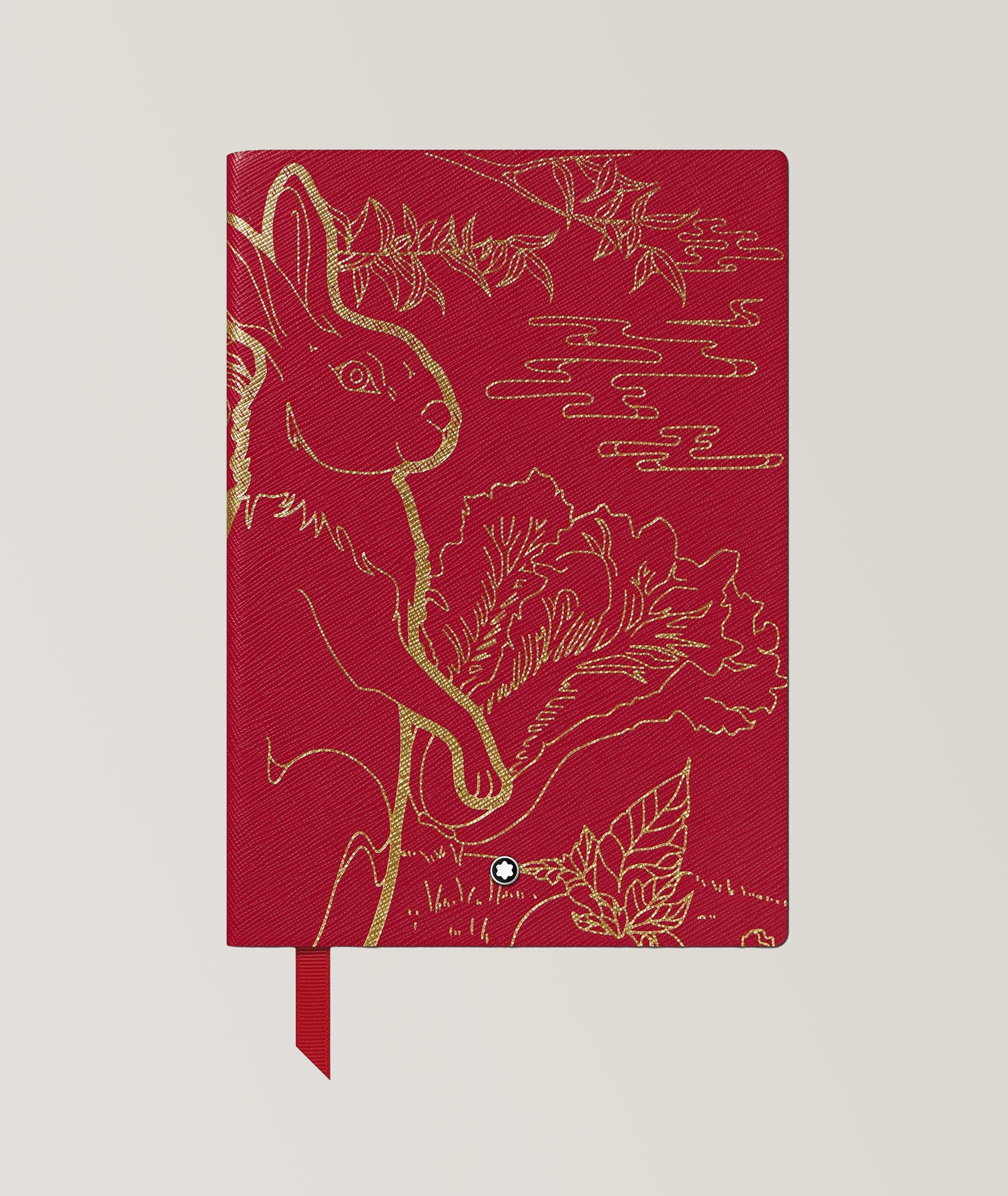 The Legend Of Zodiac Rabbit Red Lined Notebook