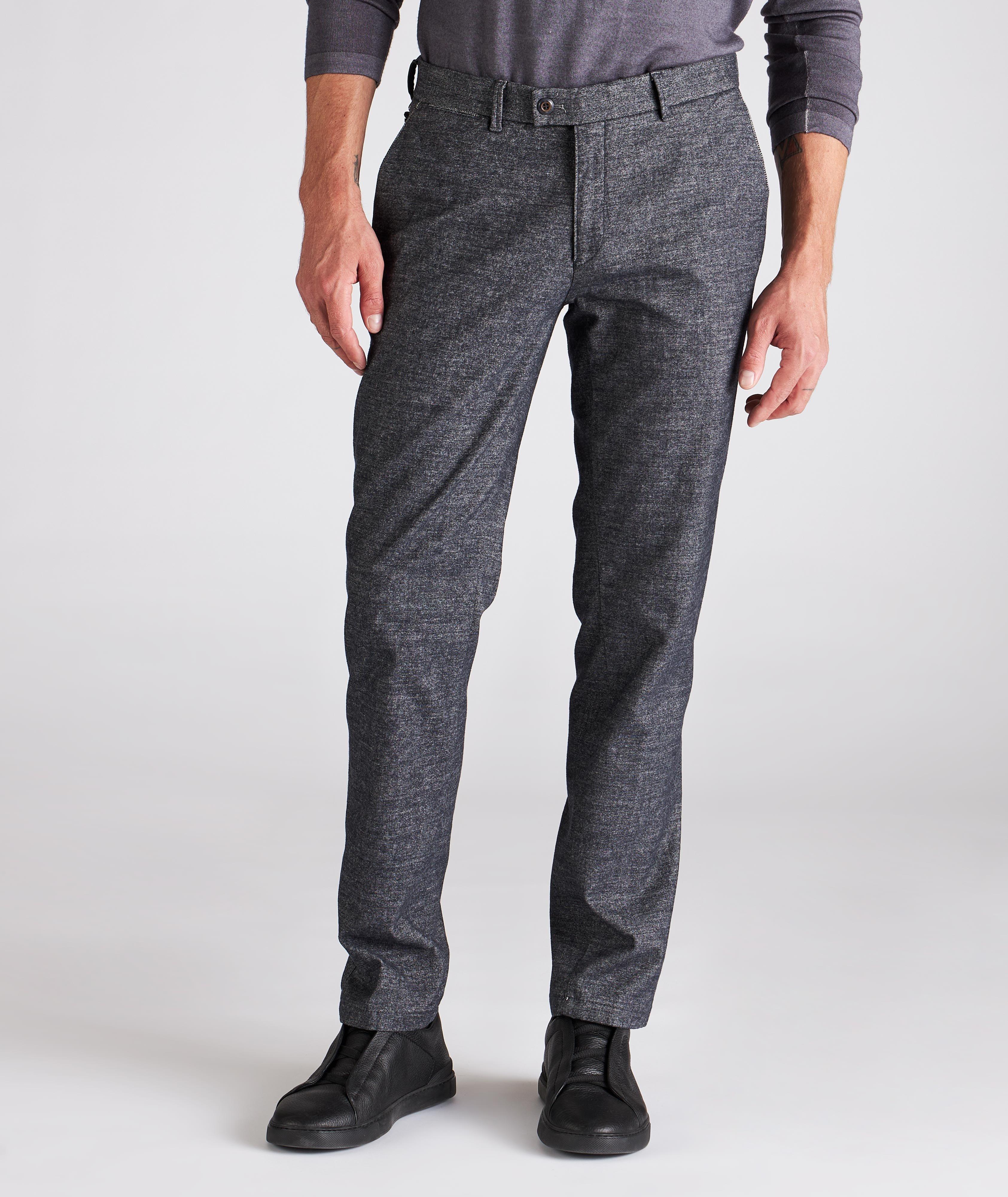 Fay Cotton-Blend Melange Pant image 0